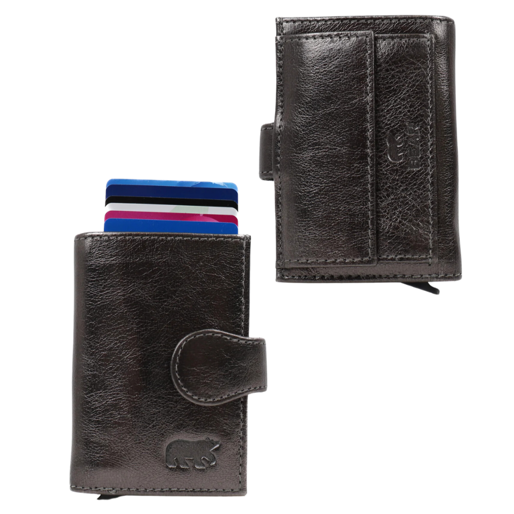 Card holder 'Evie' gun metal