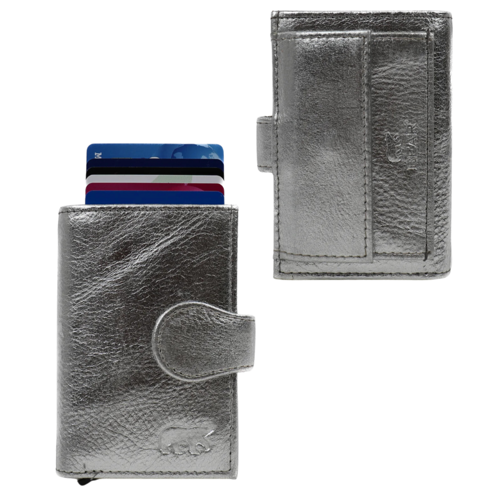 Card holder 'Evie' silver