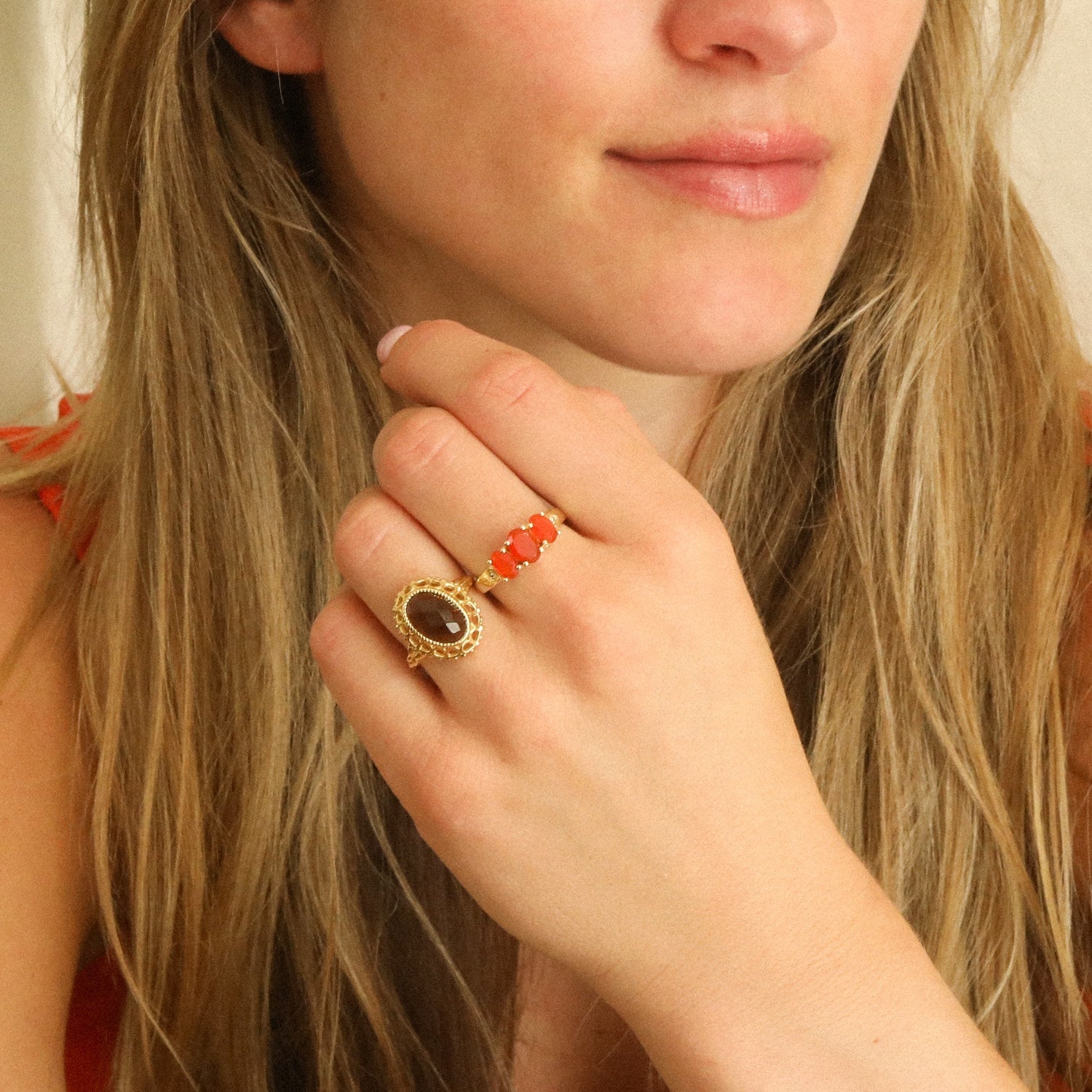 Molly Carneool Ring