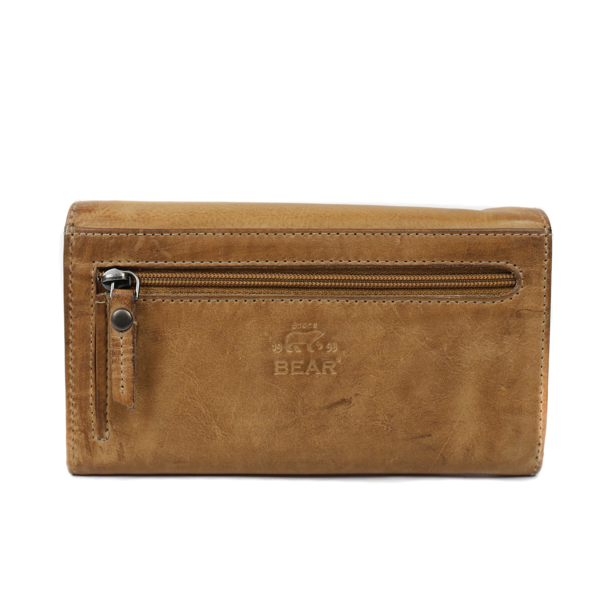 Wrap wallet 'Sweety' XL taupe - CP 6041