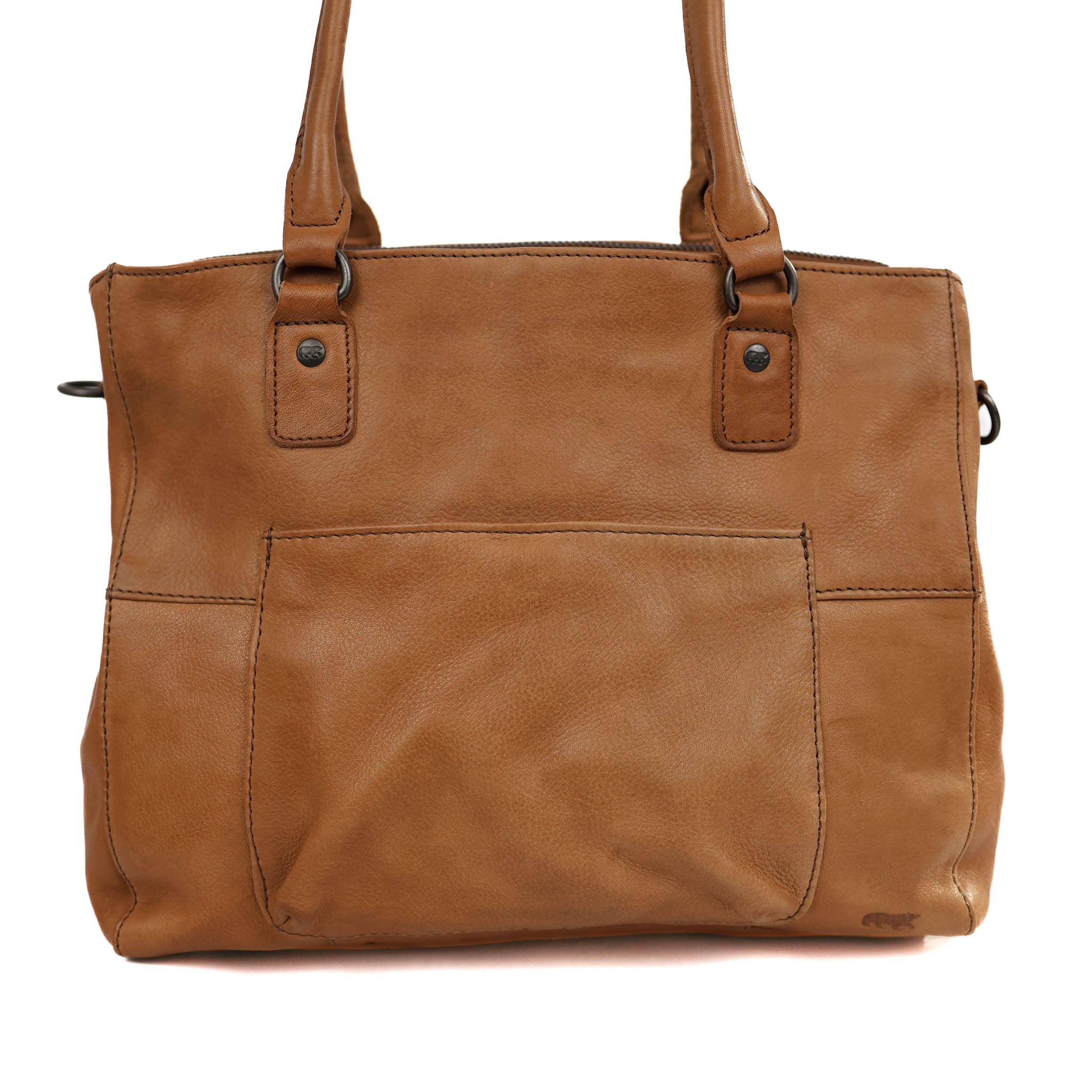 Hand/shoulderbag 'Ankie' taupe