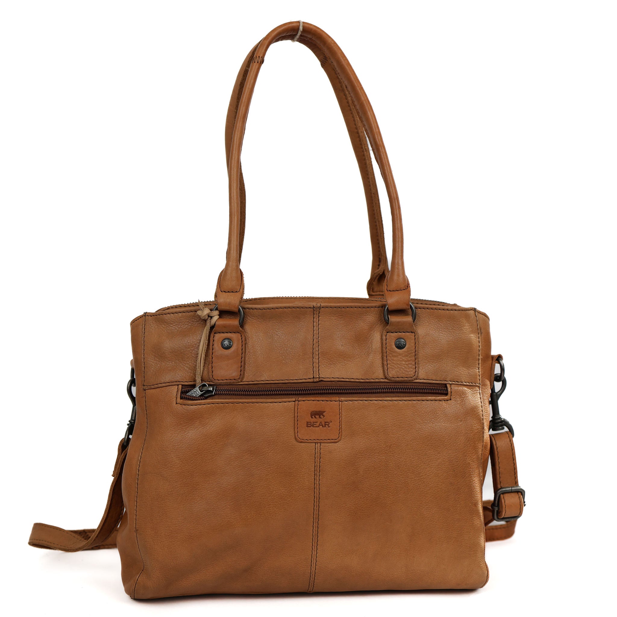 Hand/shoulderbag 'Ankie' taupe