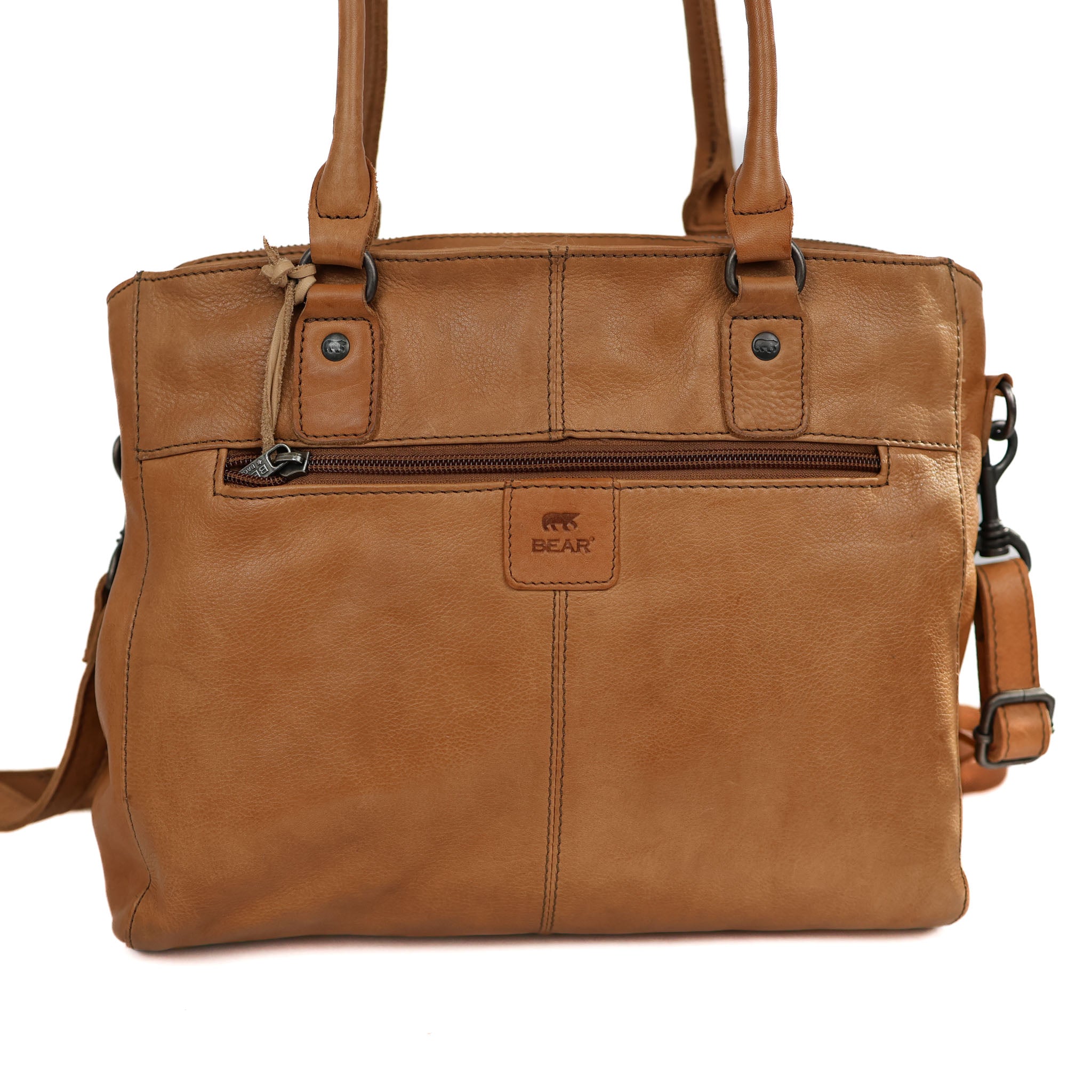 Hand/shoulderbag 'Ankie' taupe