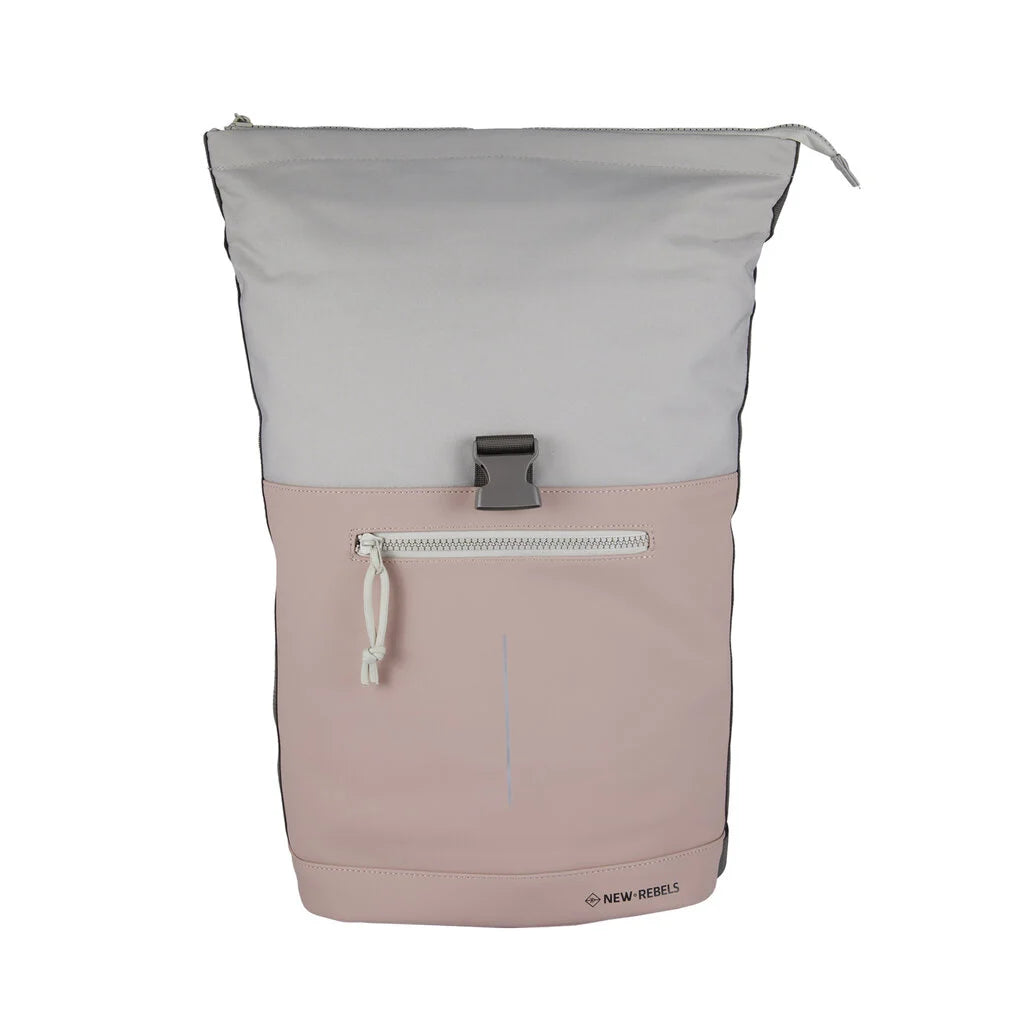 Waterafstotende rugzak 'Mart' roze/beige 16L