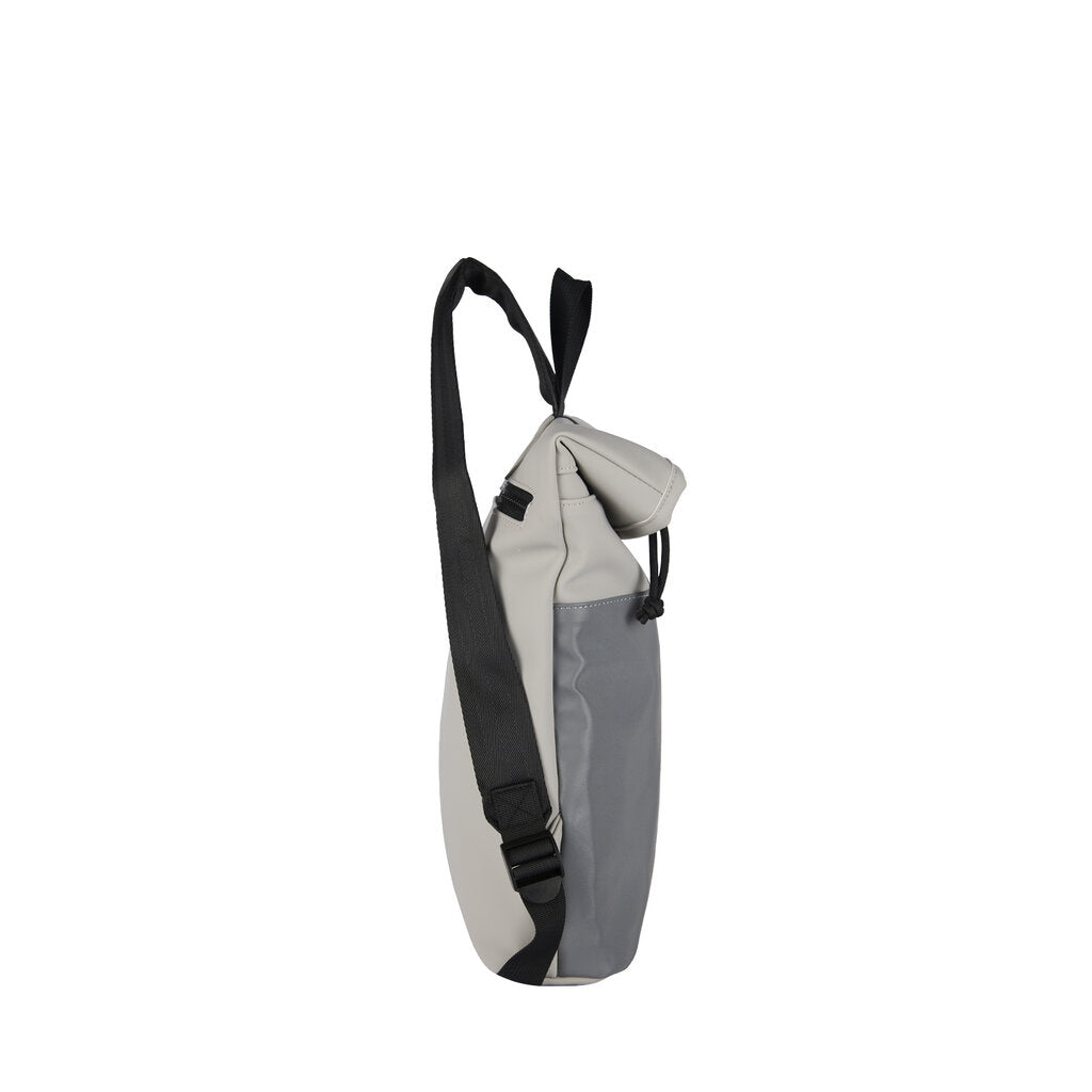 Waterproof backpack 'Mart' mini 9L light gray/reflective