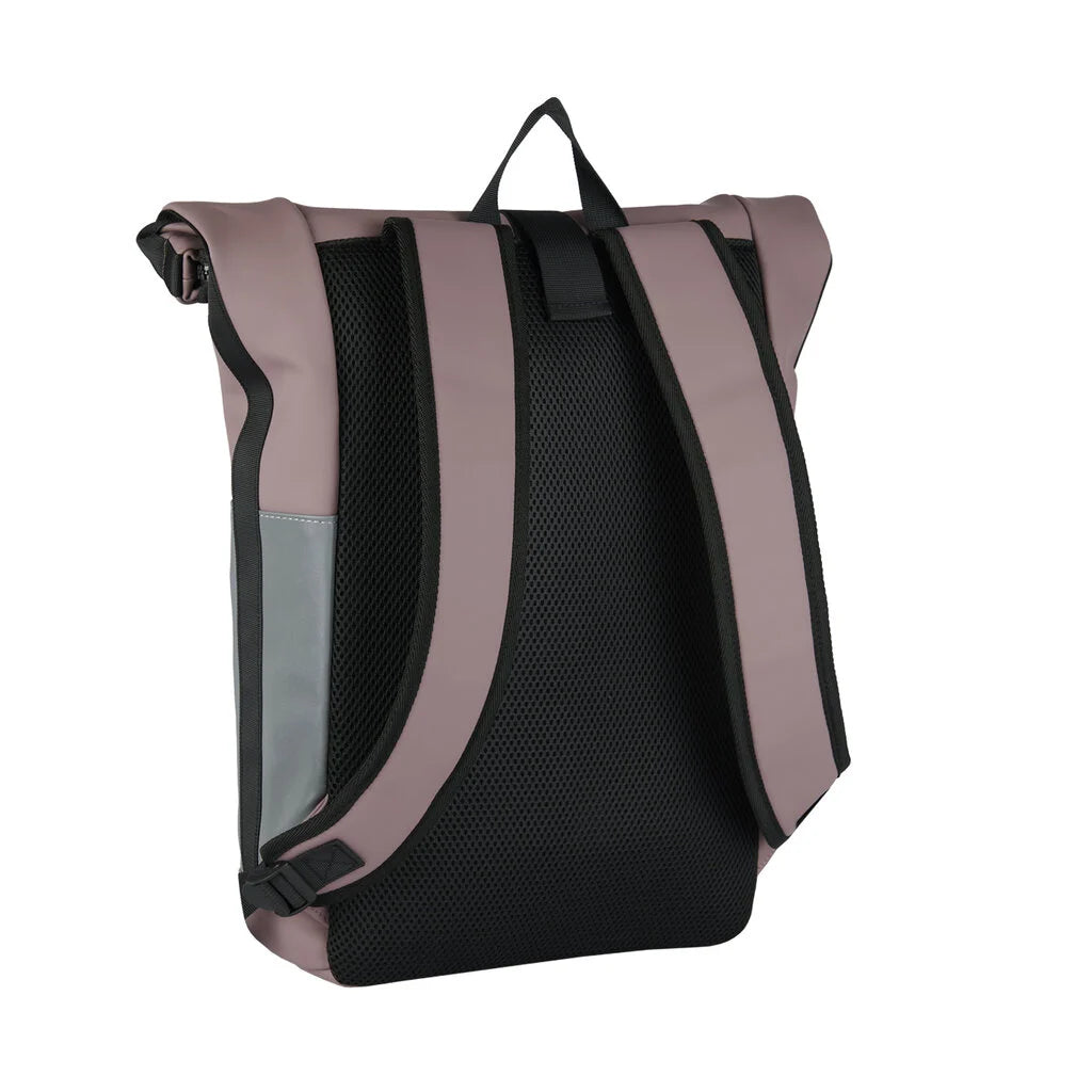 Waterproof backpack 'Mart' purple/reflective 16L