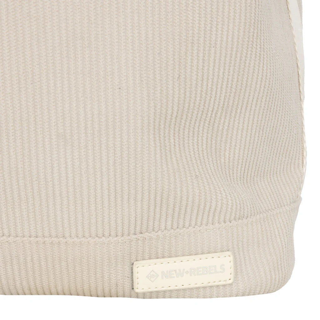 Ribbi - Rolrugzak 'New York' beige 17-21L