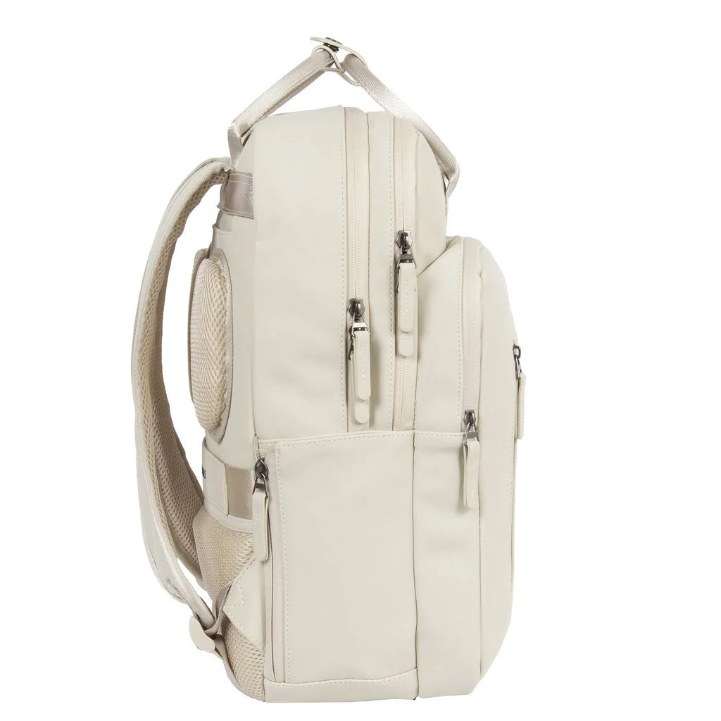 Beige backpack sales