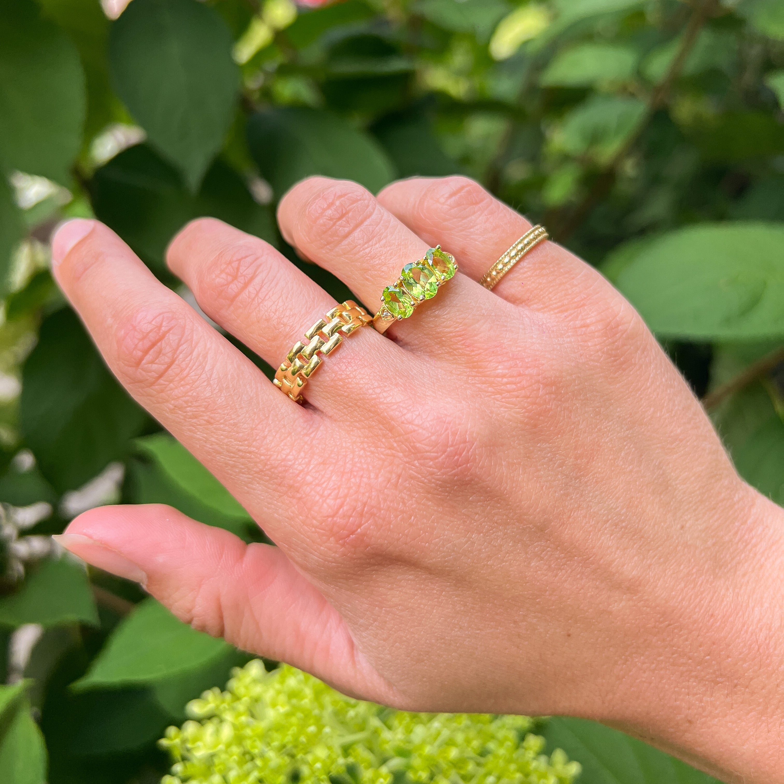 Molly Peridot Ring