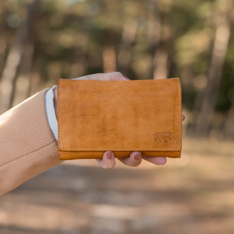 RFID Wrap wallet 'Sweety' jade