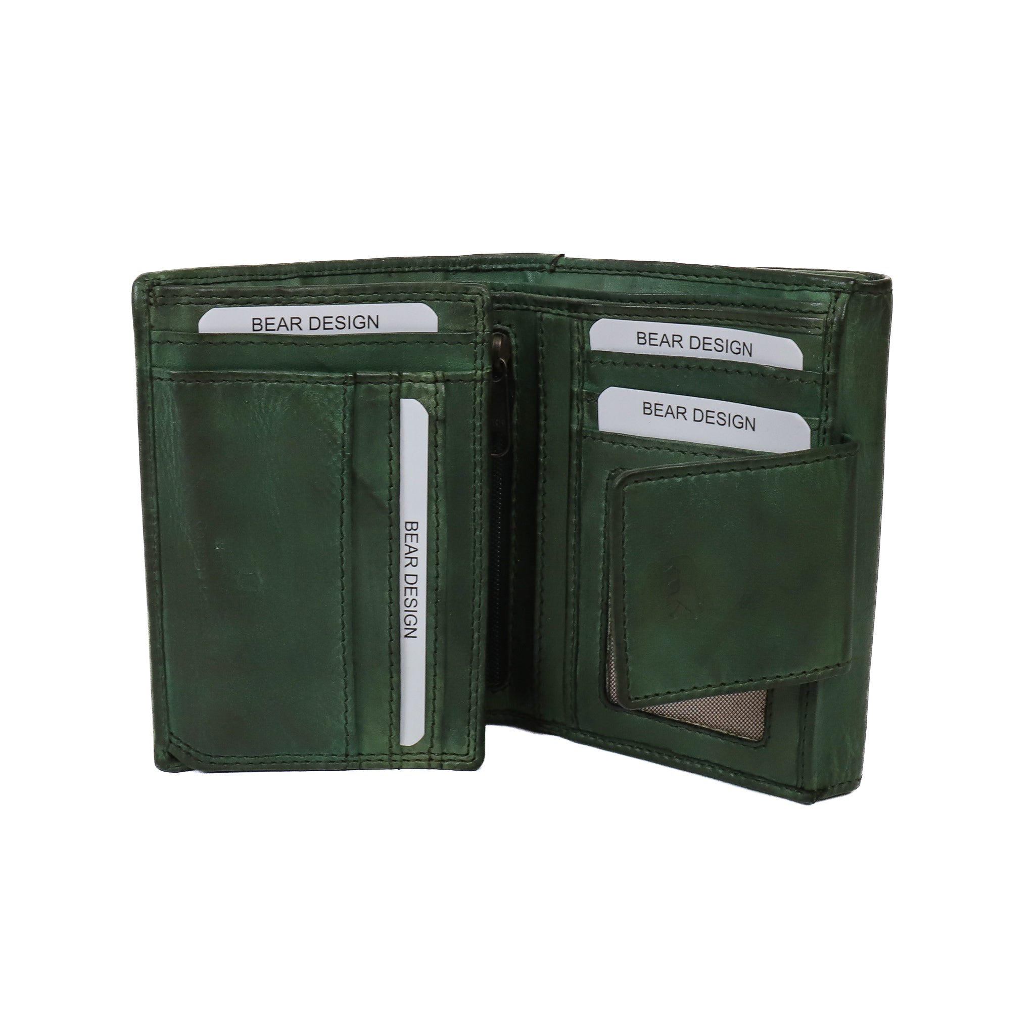 Wallet 'Jill' green - CL 16211