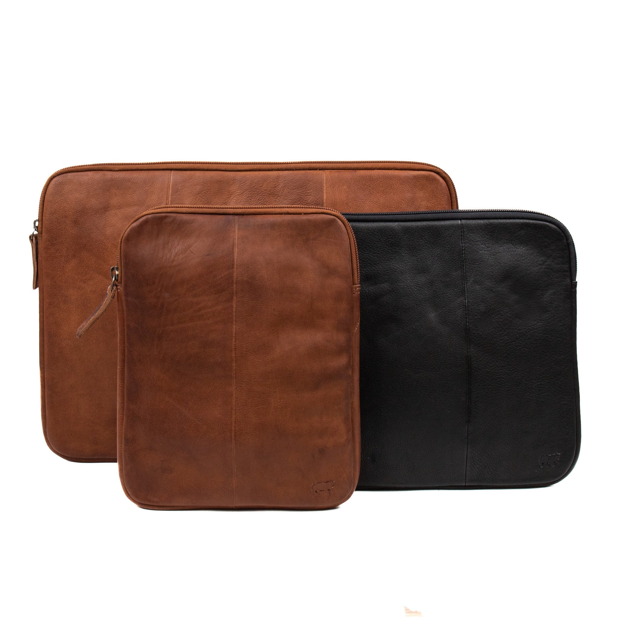 Tablet sleeve 'Steve' cognac - CP 2081