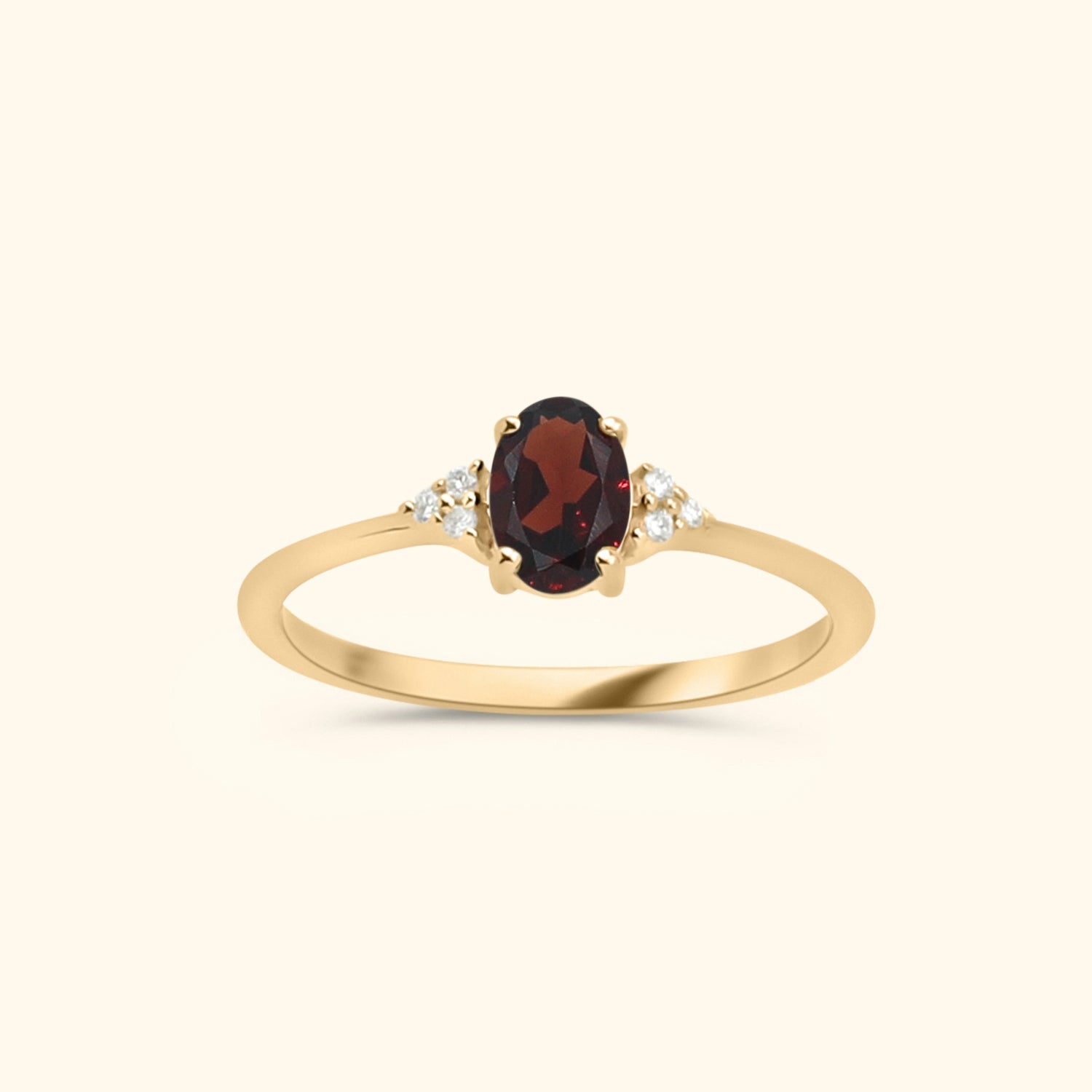 Tanja Garnet ring | 9K