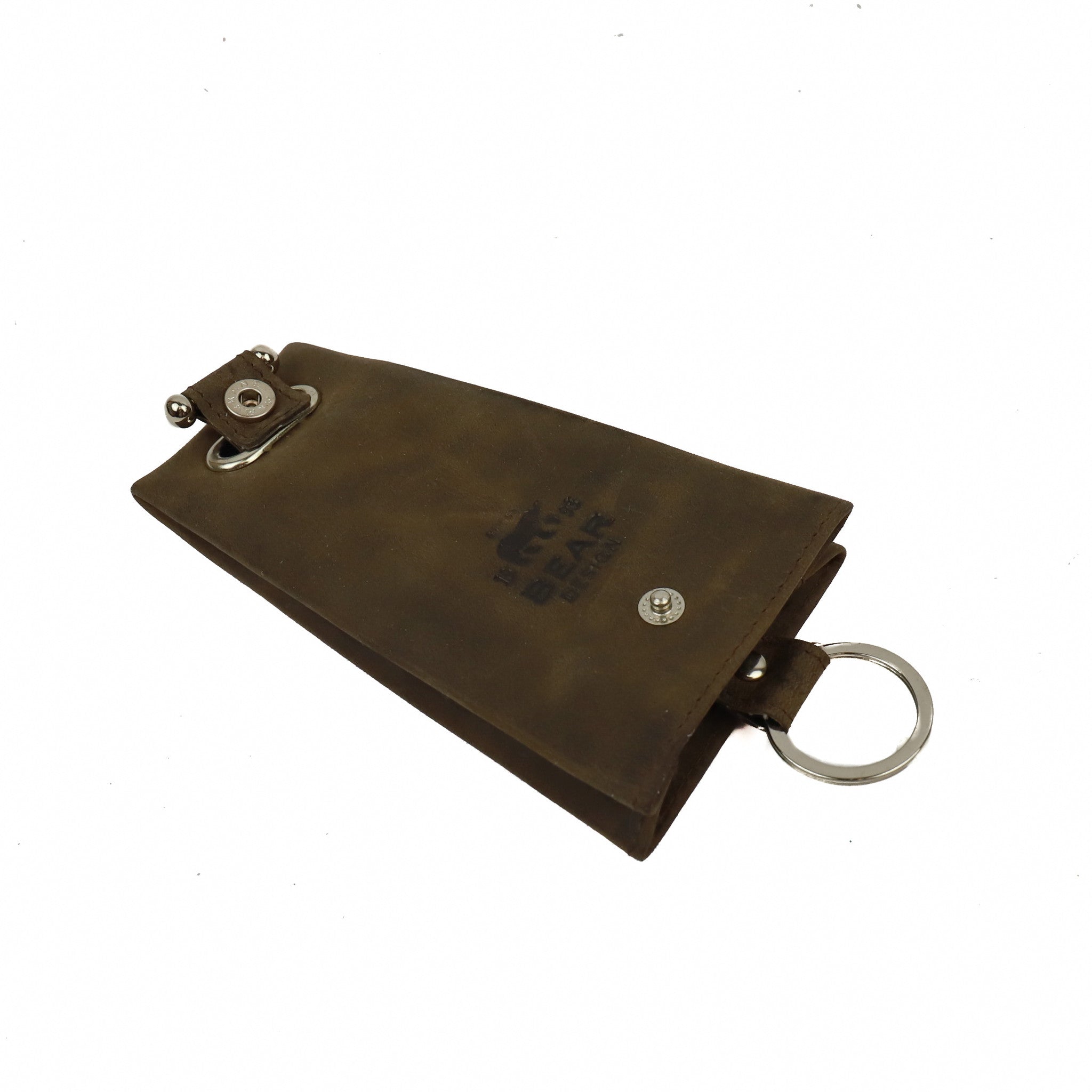 Clock key ring 'Pablo' brown - HD 7791