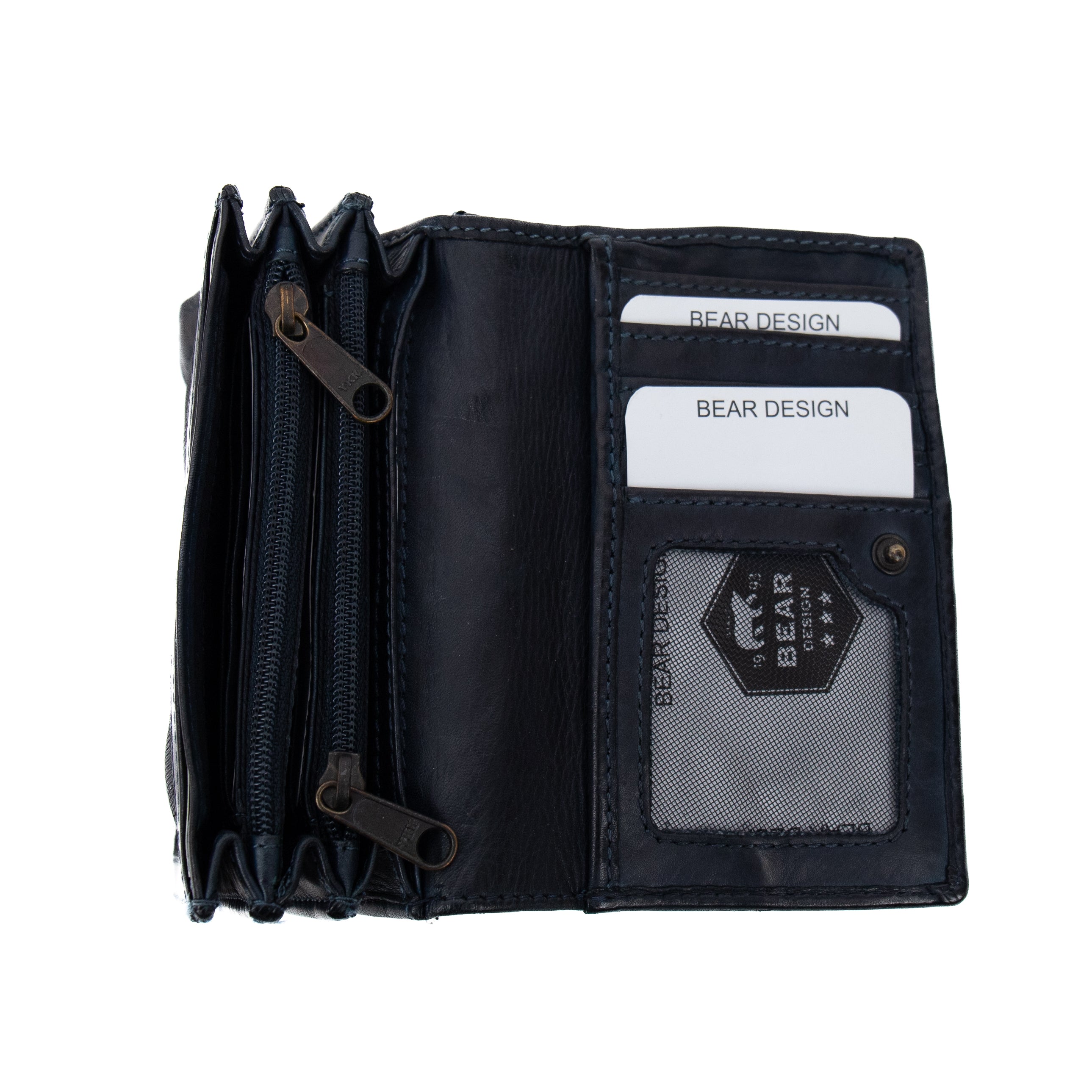 Wrap wallet 'Nina' dark blue - CL 16212