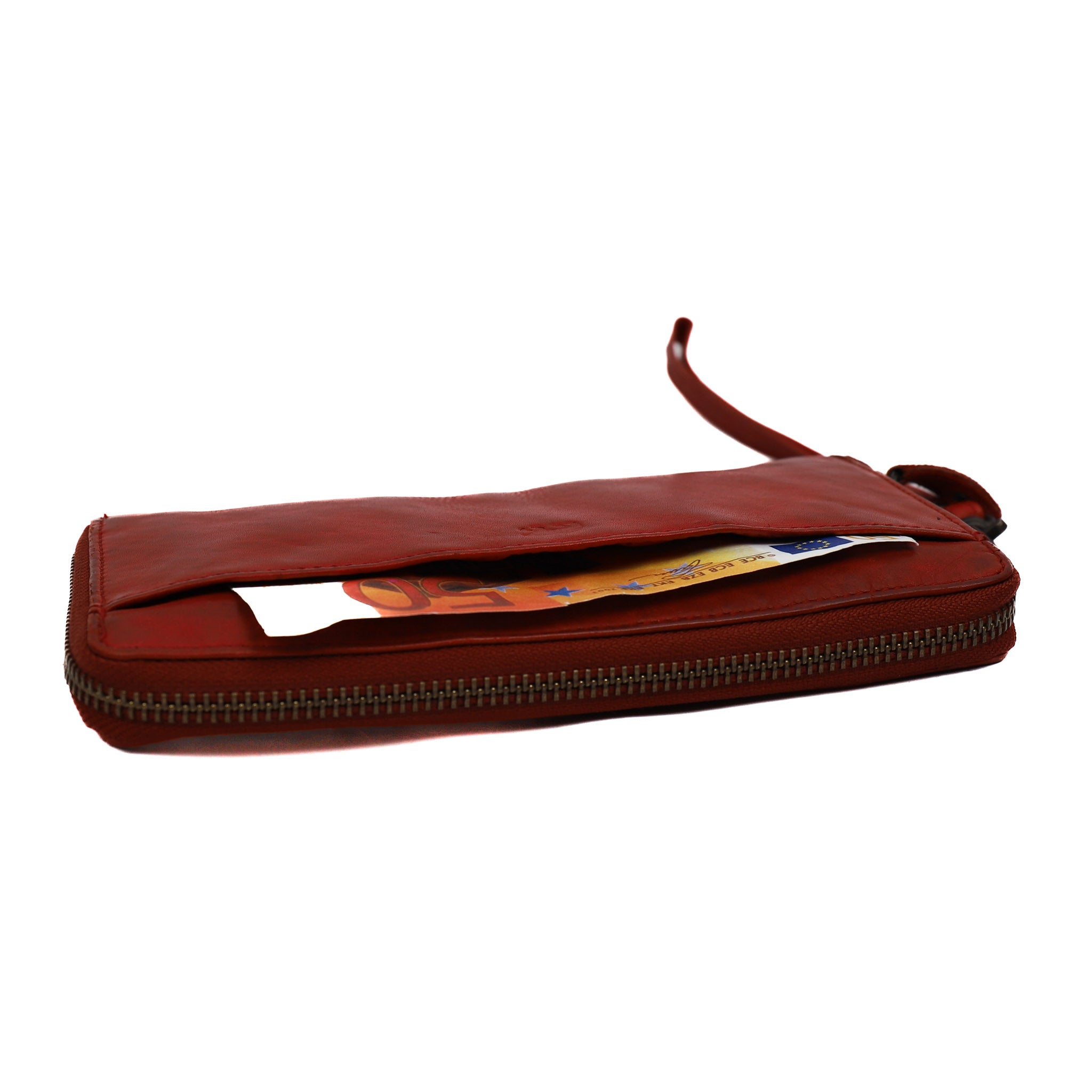 Zipper wallet 'Sofie' red - CL 15882