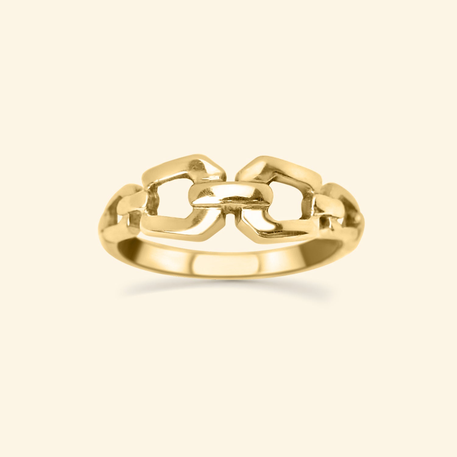 Vintage gouden ring 14 karaat