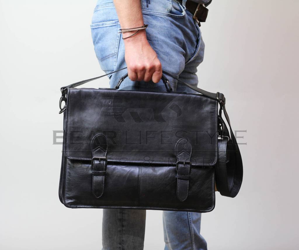 Briefcase 'Guus' black