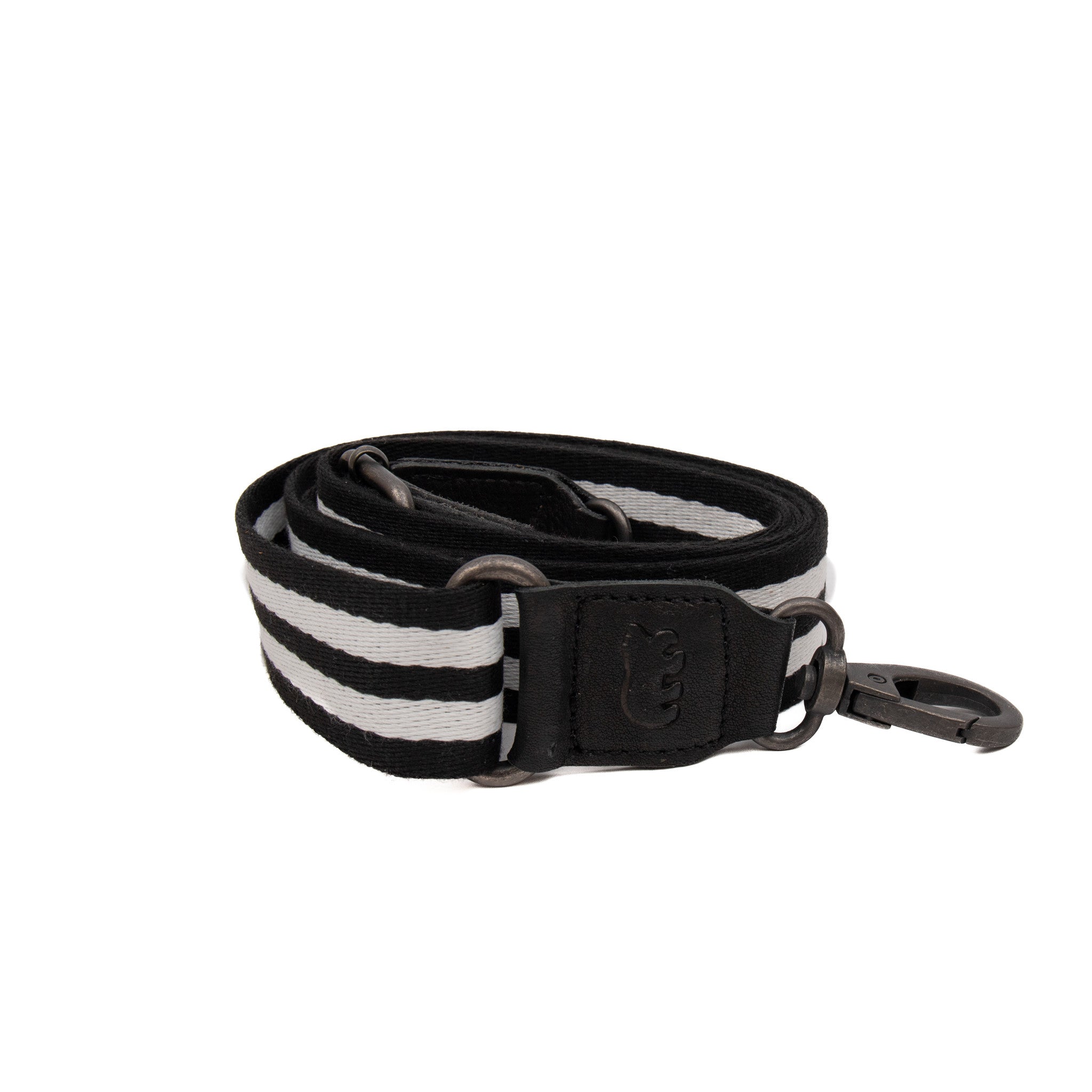 Bag strap 'Puck' black/white