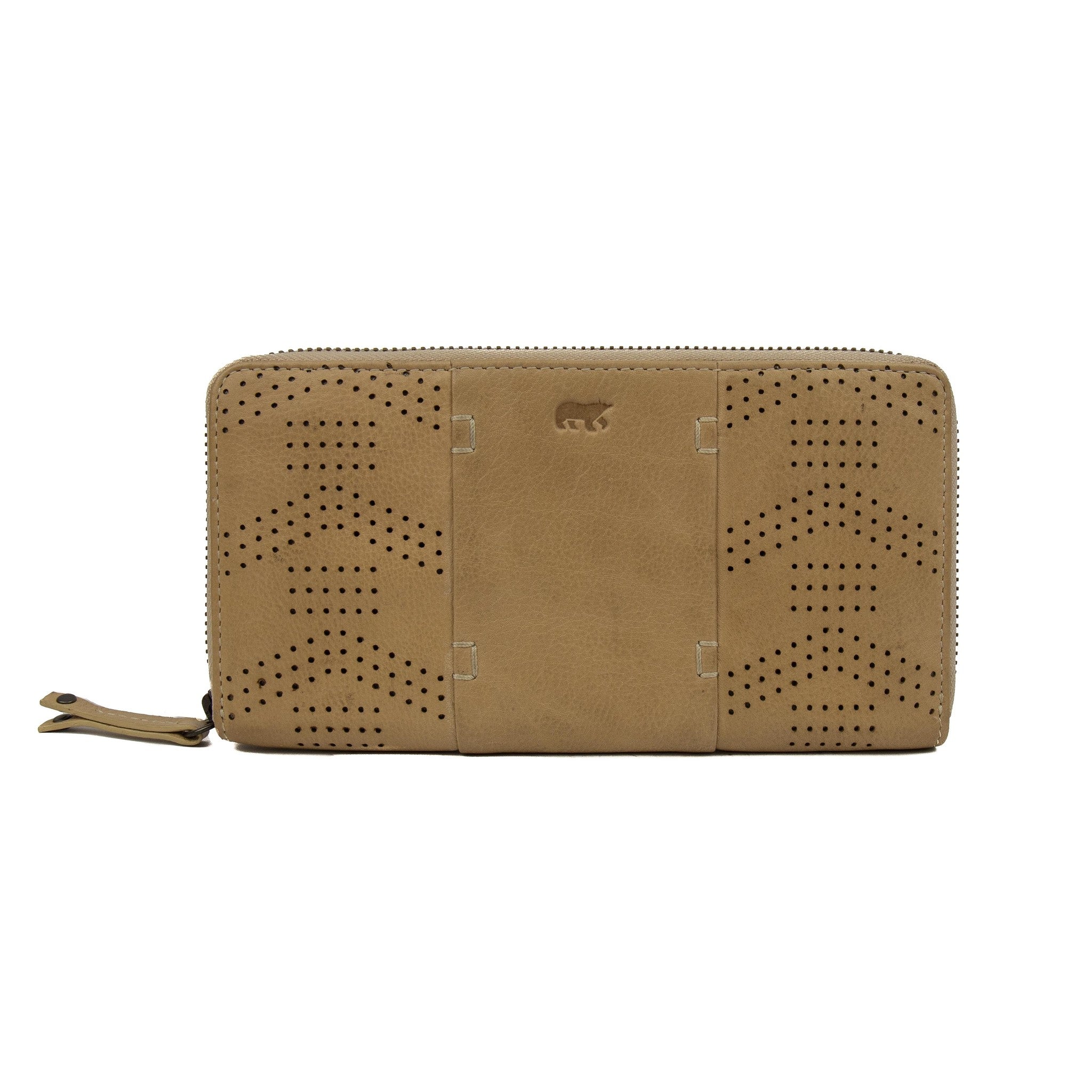 Zipper wallet 'Myrtle' beige - CL 18207