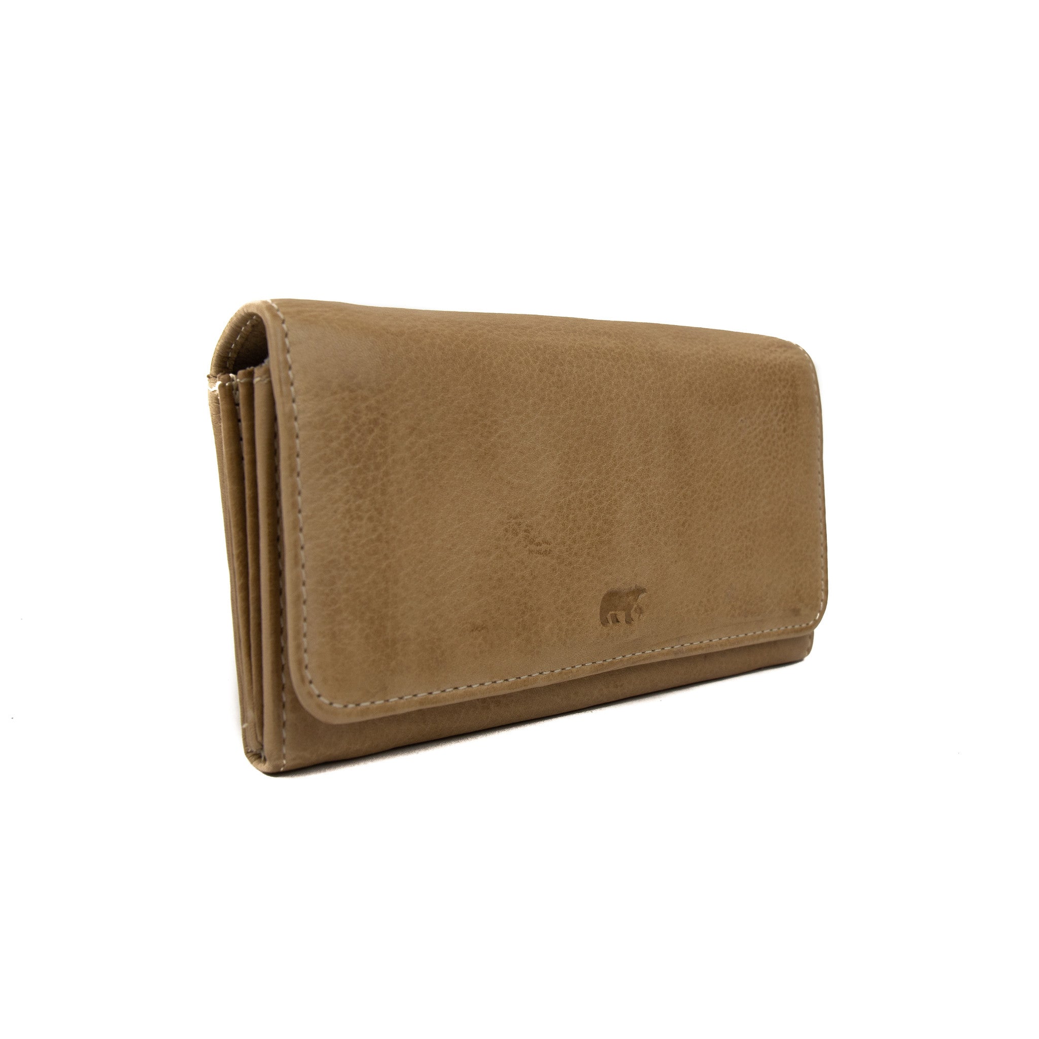 Flap wallet 'Noor' beige