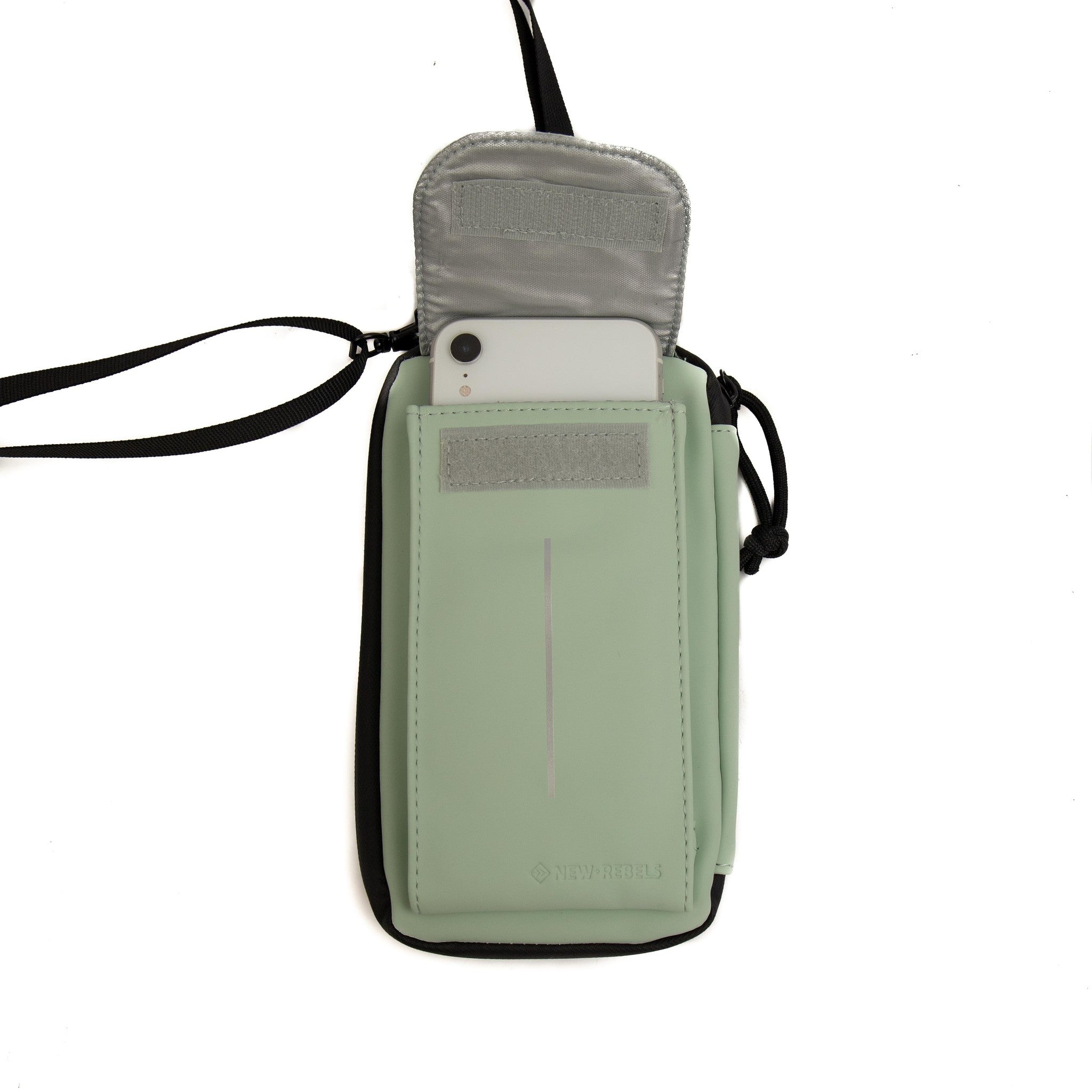 Phone bag 'Mart' olive green