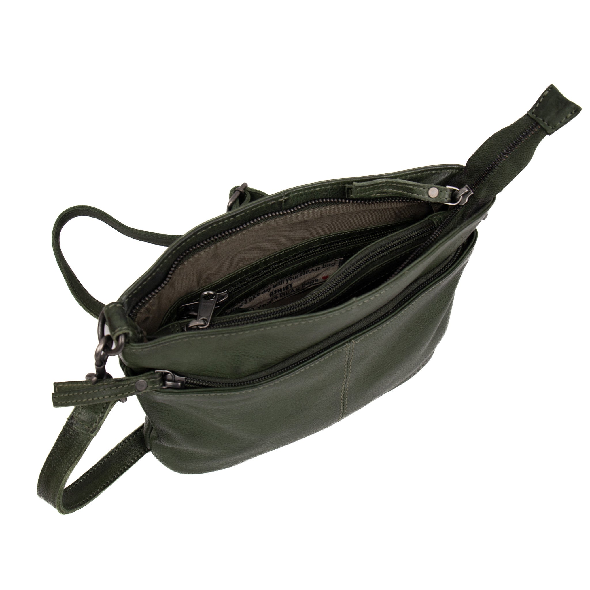 Shoulder bag 'Ashley' green - CP 1867