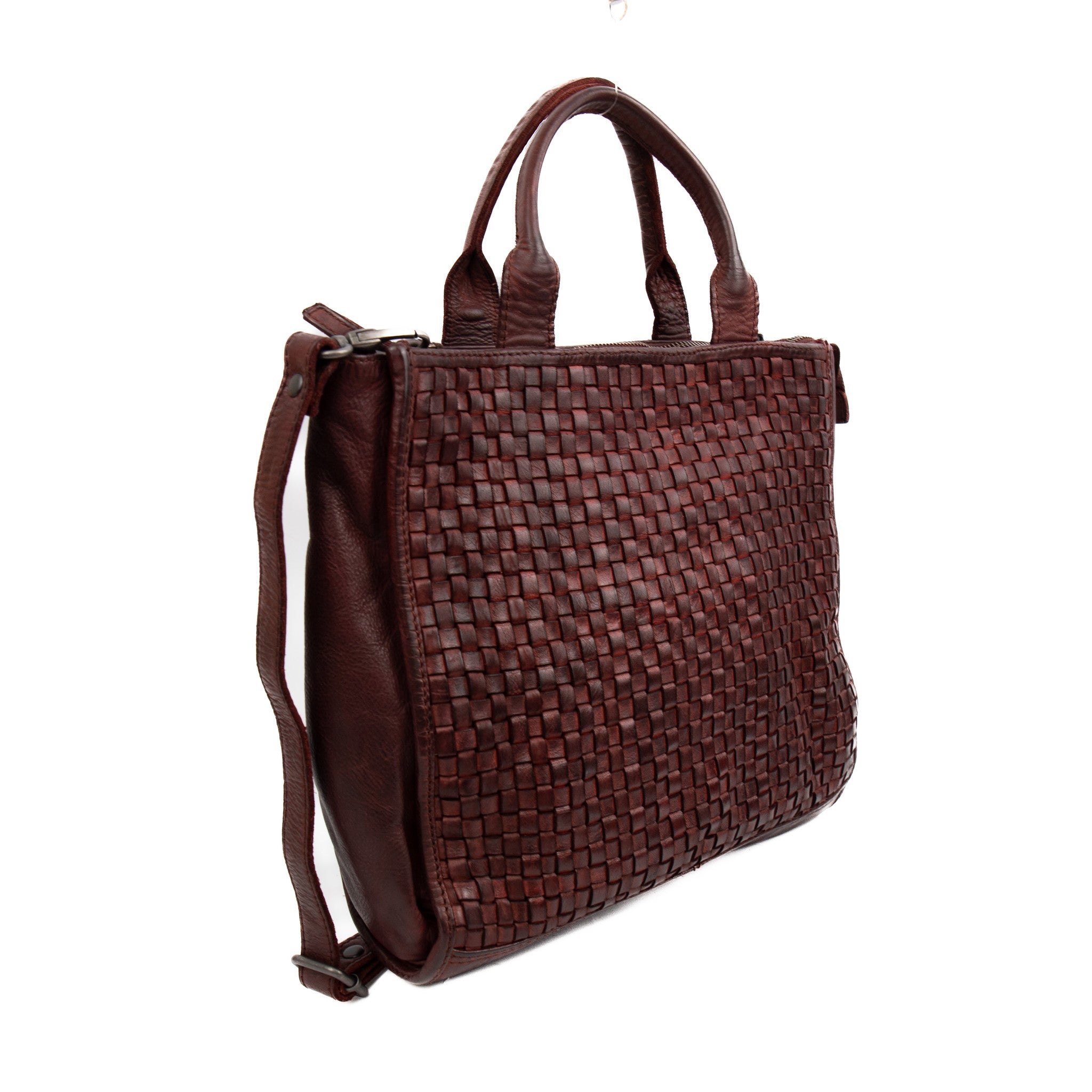 Hand/shoulder bag 'Zaza' burgundy - CL 43372