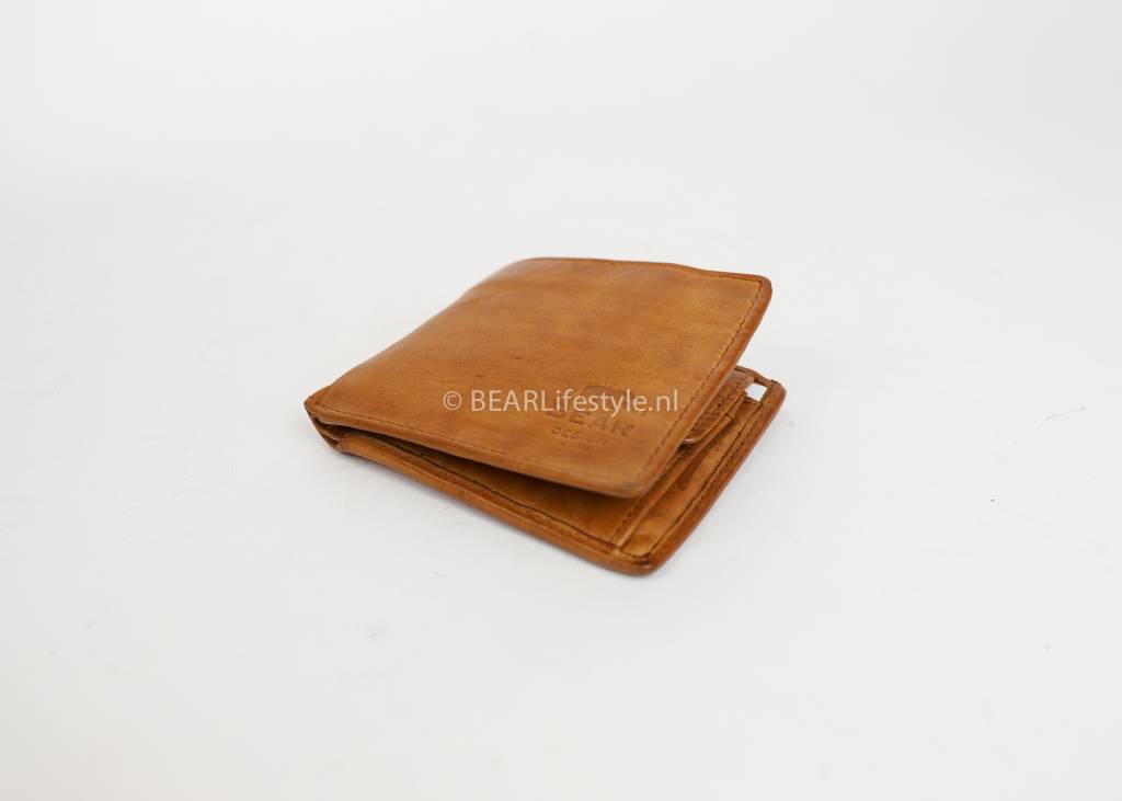 Billfold 'Fabian' cognac