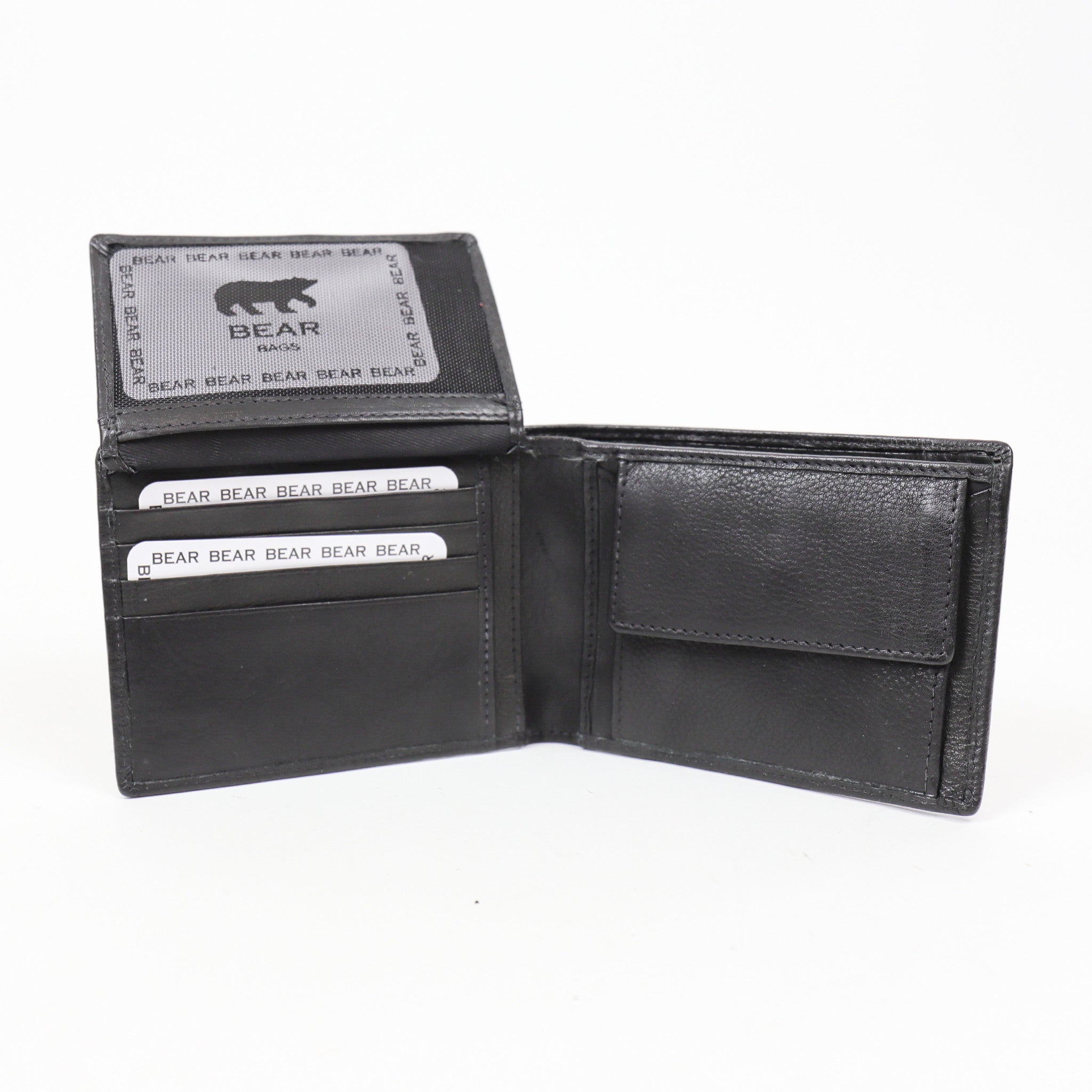 Billfold 'Hardy' zwart