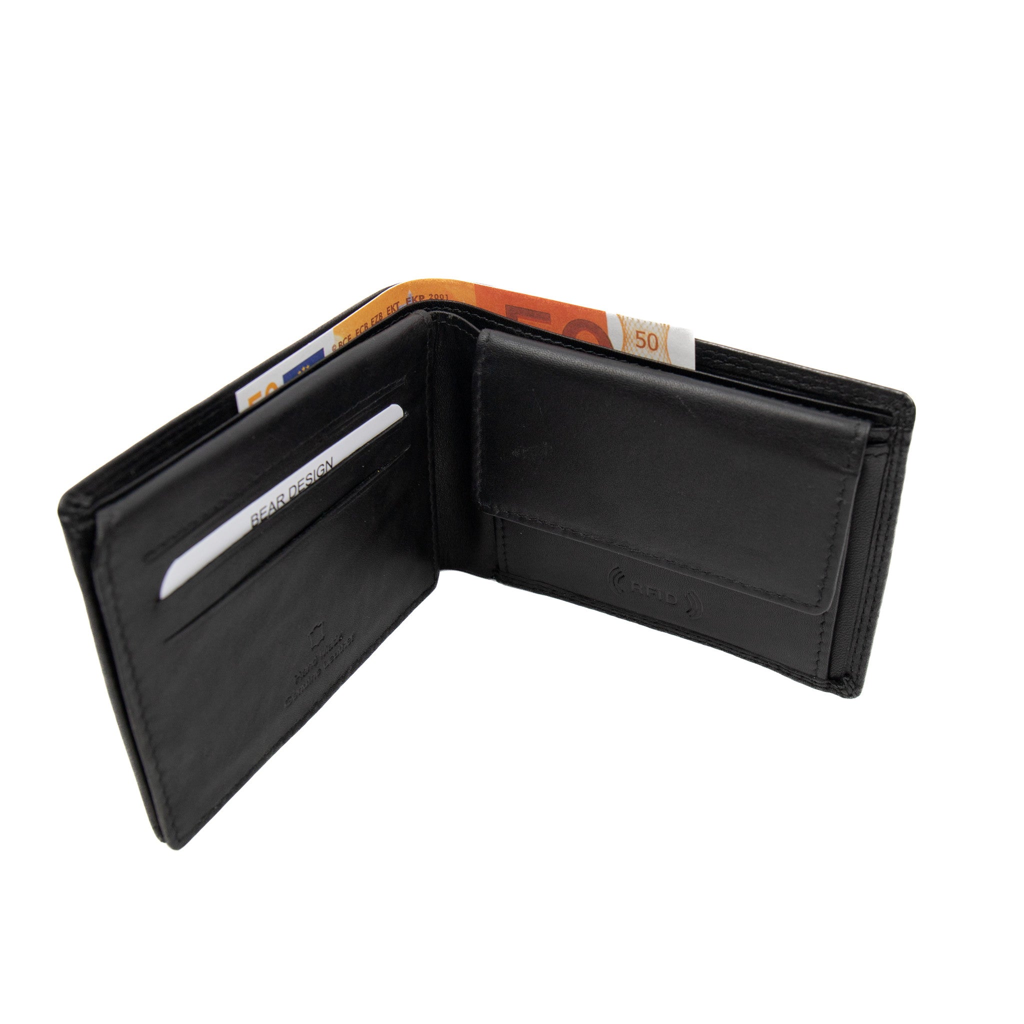 Billfold 'Joep' zwart