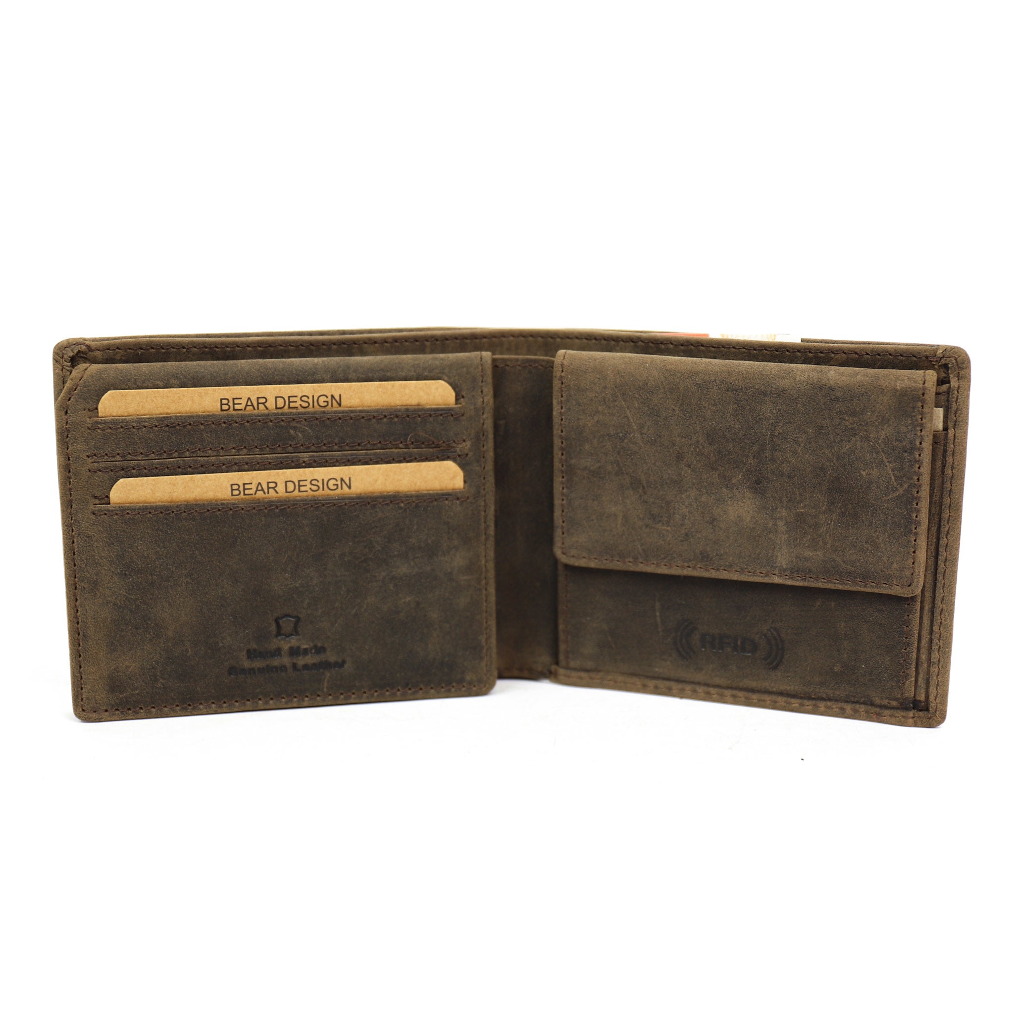 Billfold 'Max' brown - HD 9665