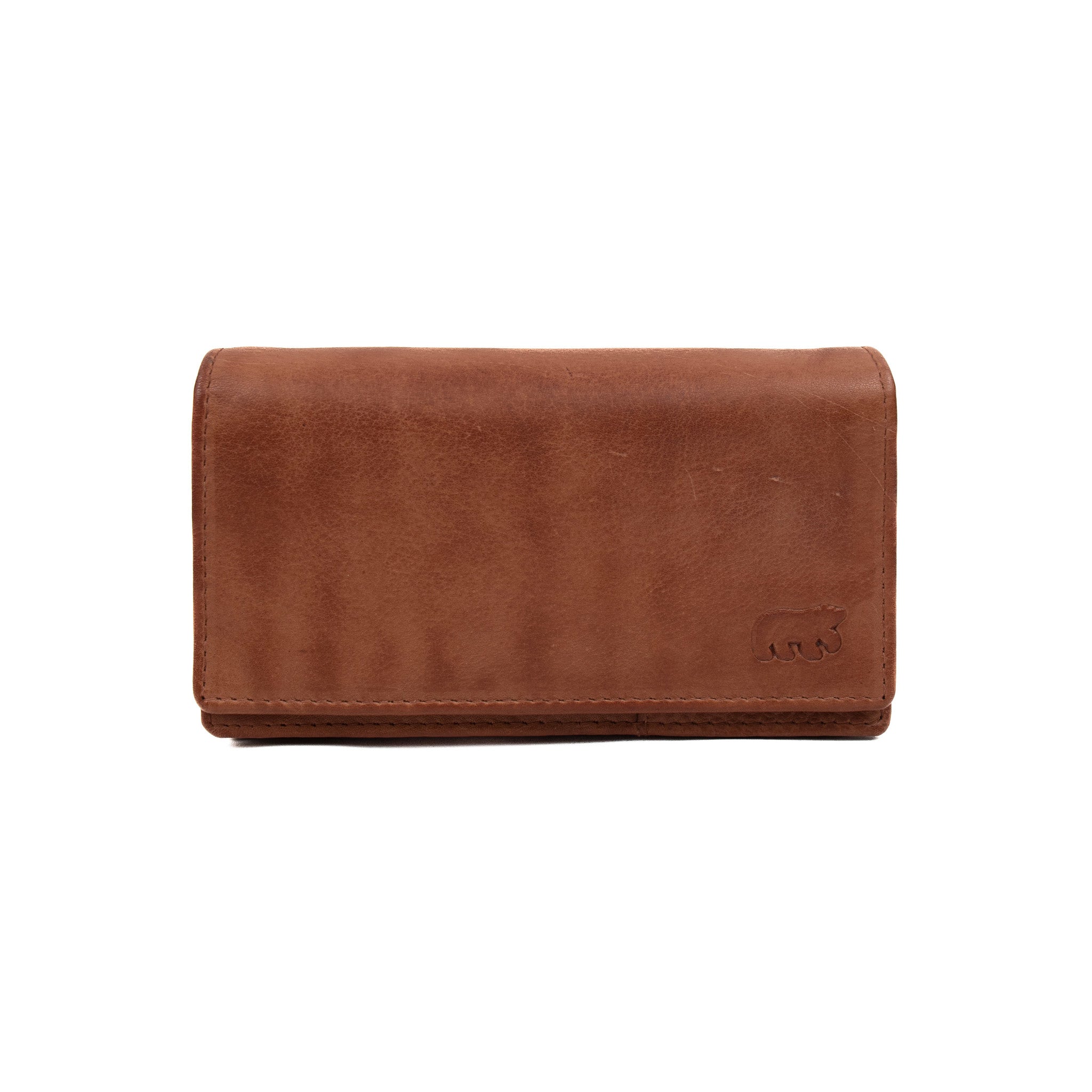 Wrap wallet 'Brigitte' cognac - CP 6700
