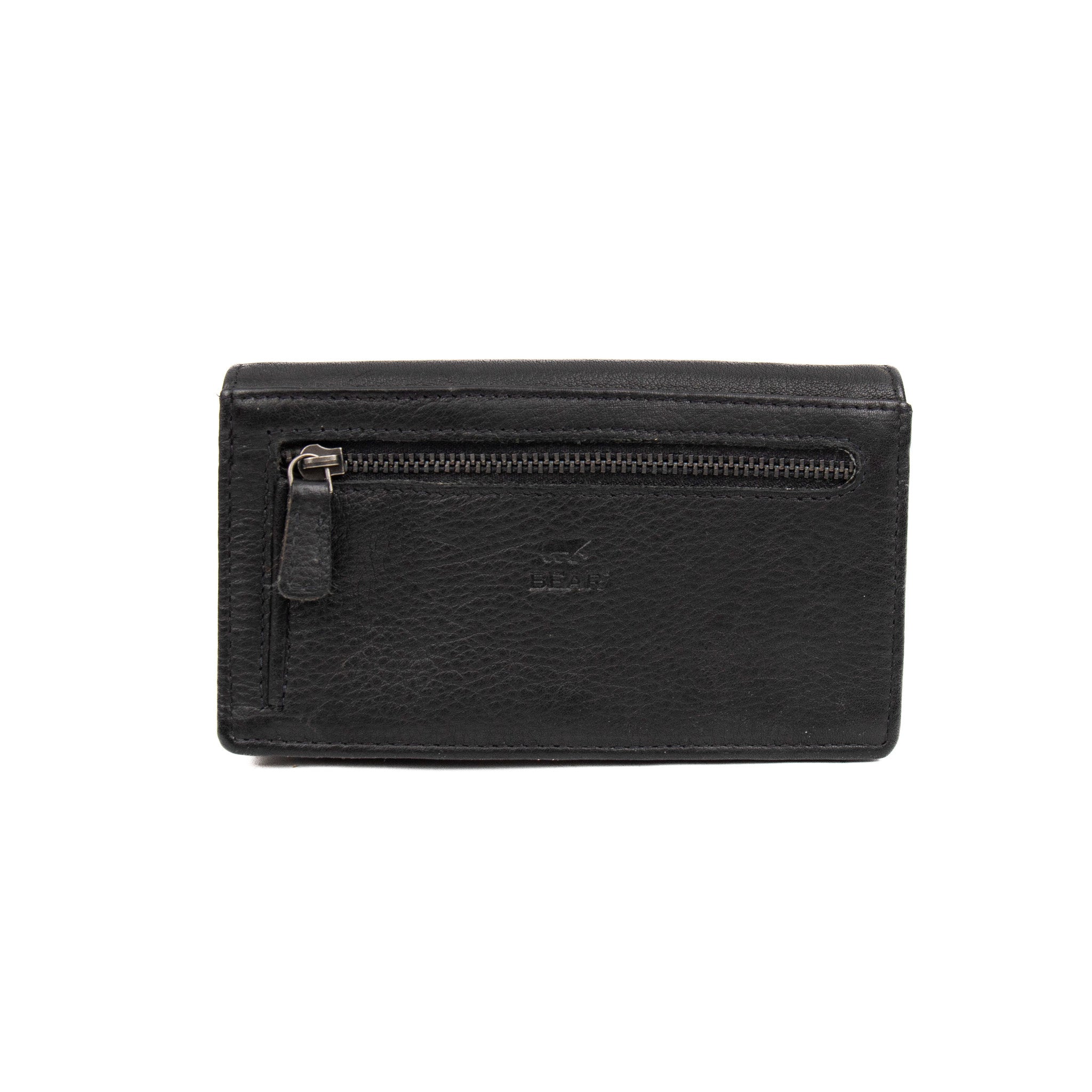 Wrap wallet 'Brigitte' black - CP 6700