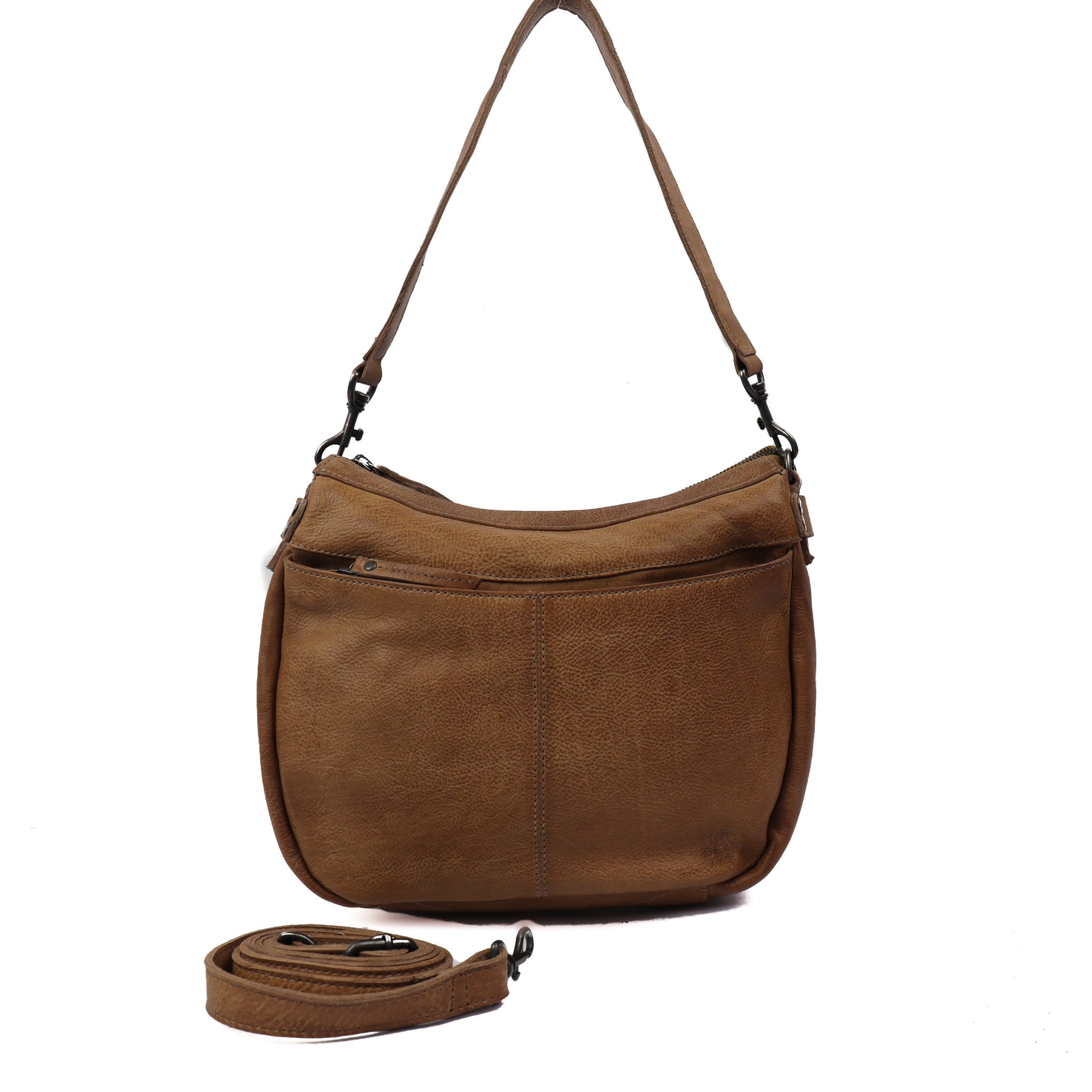 Pouch bag 'Tania' taupe - CP 1939