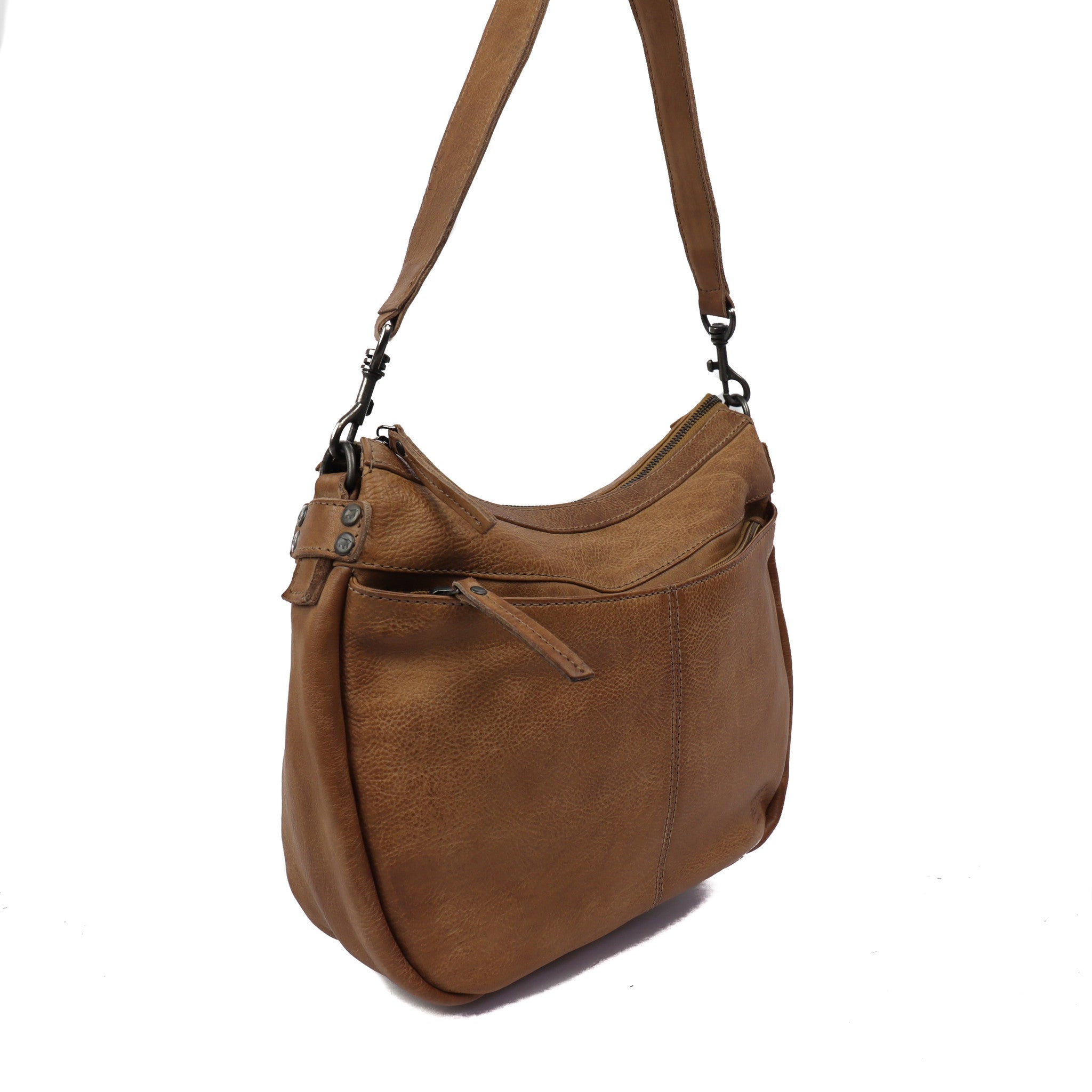 Pouch bag 'Tania' taupe - CP 1939