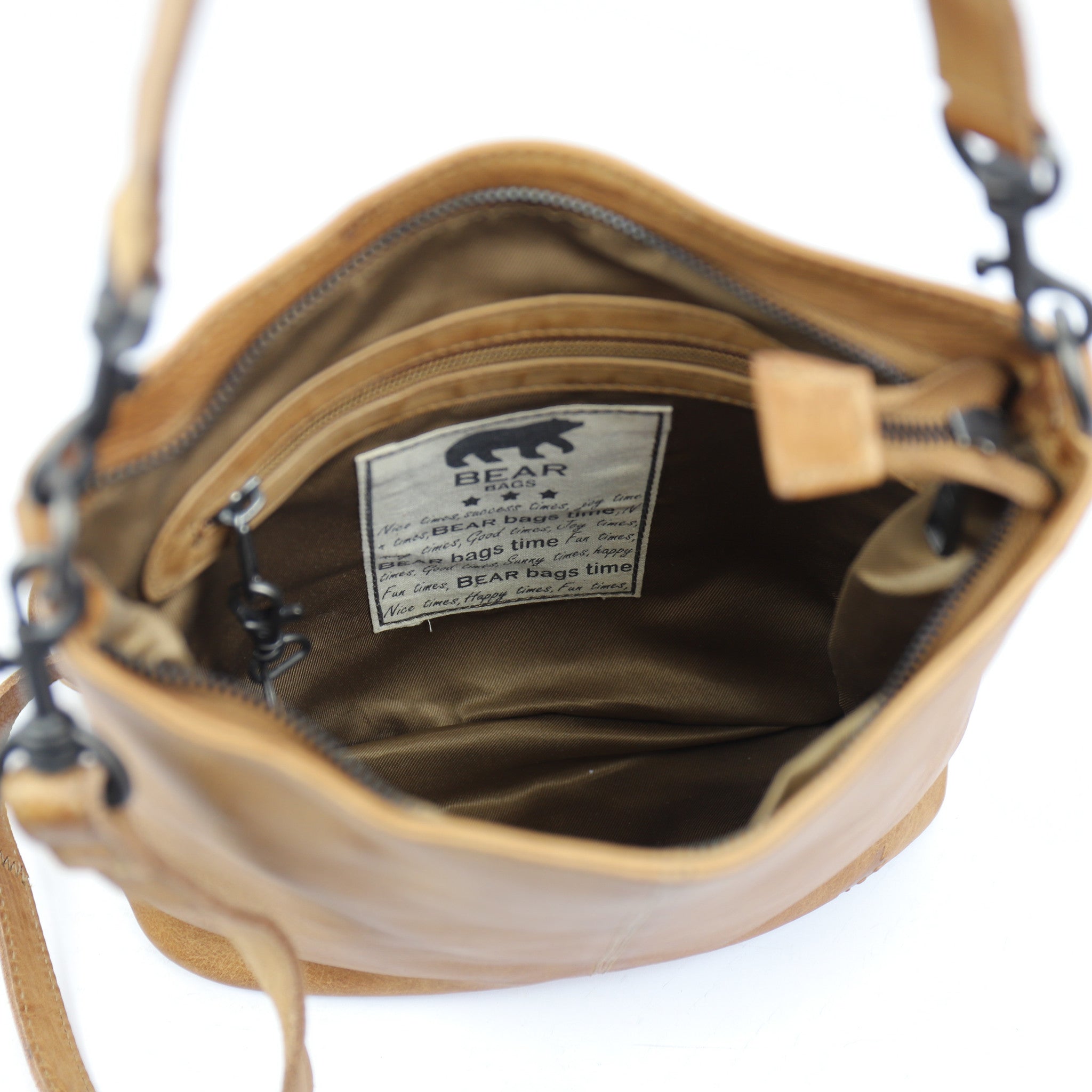 Pouch bag 'Caprica' taupe - CP 1297