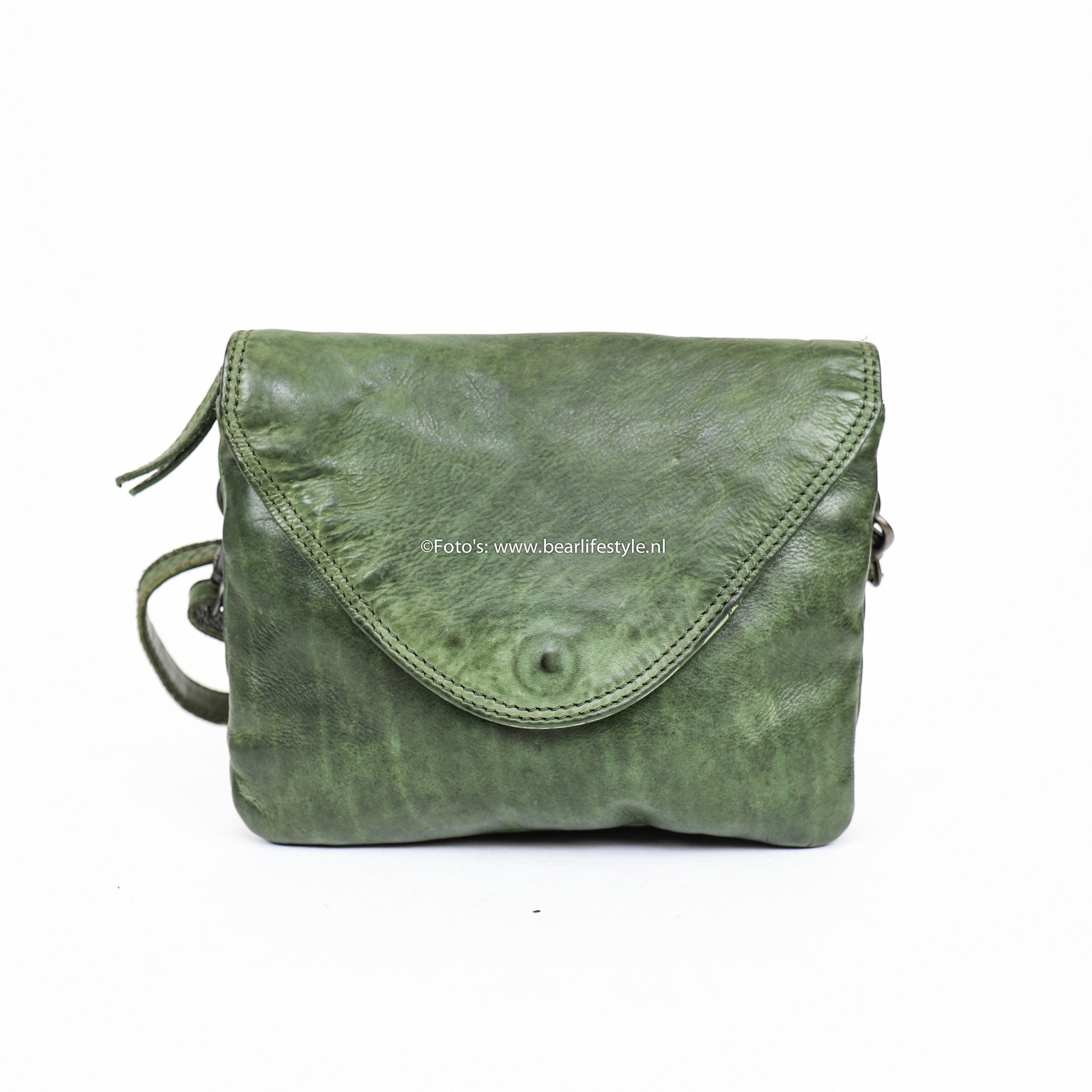 Envelope bag 'Mai' green - CL 36810