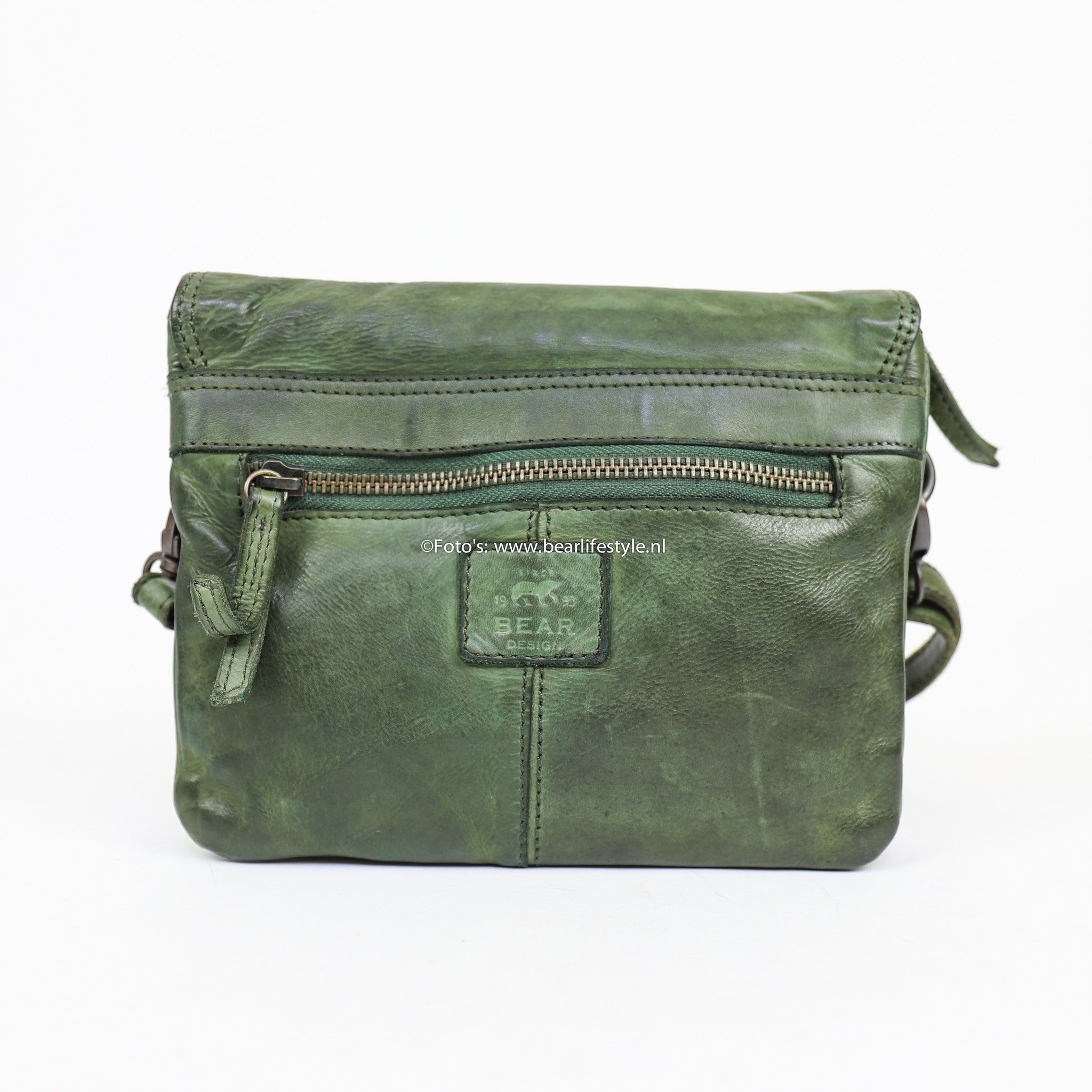 Envelope bag 'Mai' green - CL 36810