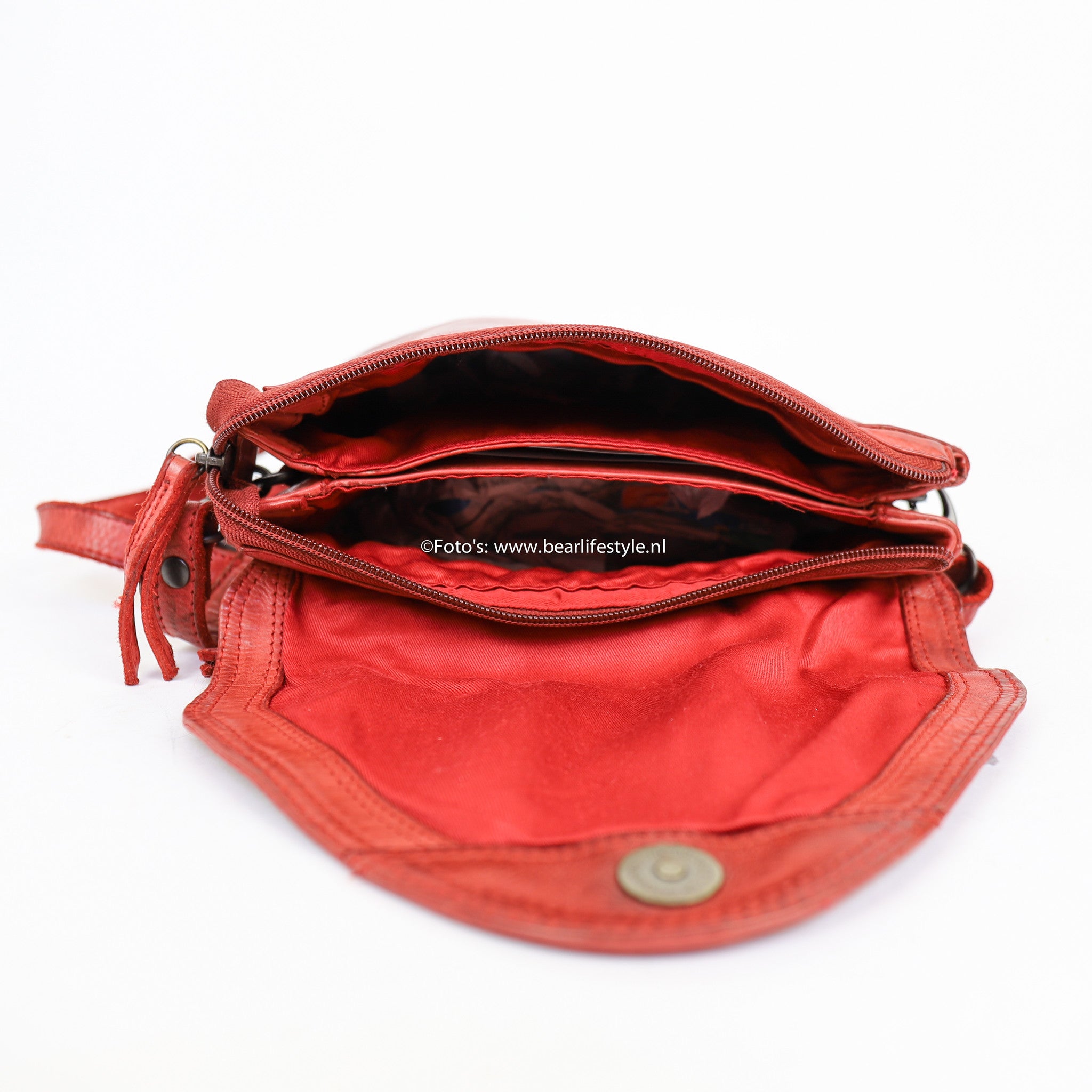 Envelope bag 'Mai' red - CL 36810