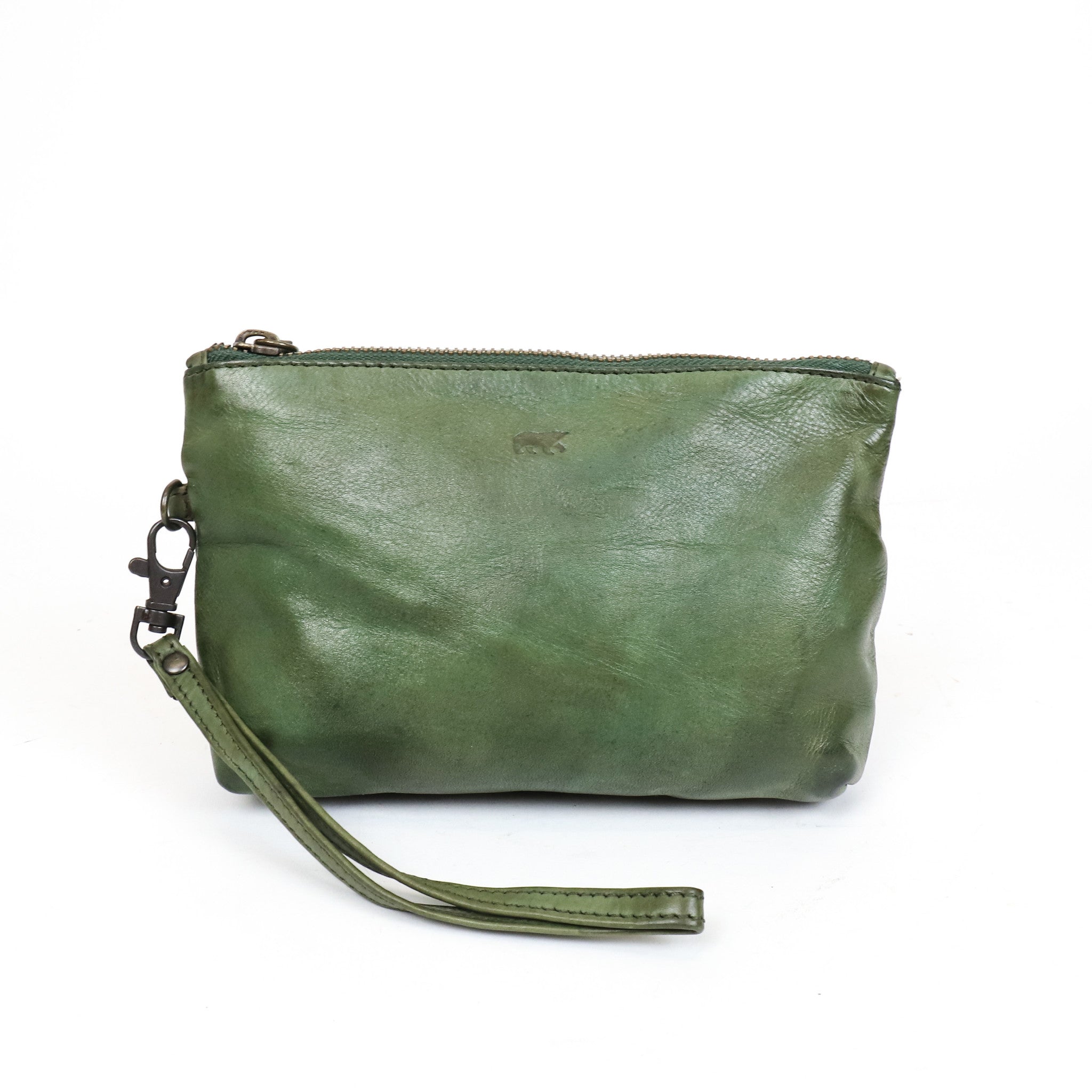 Pouch 'Sjors' olive green - CL 12510