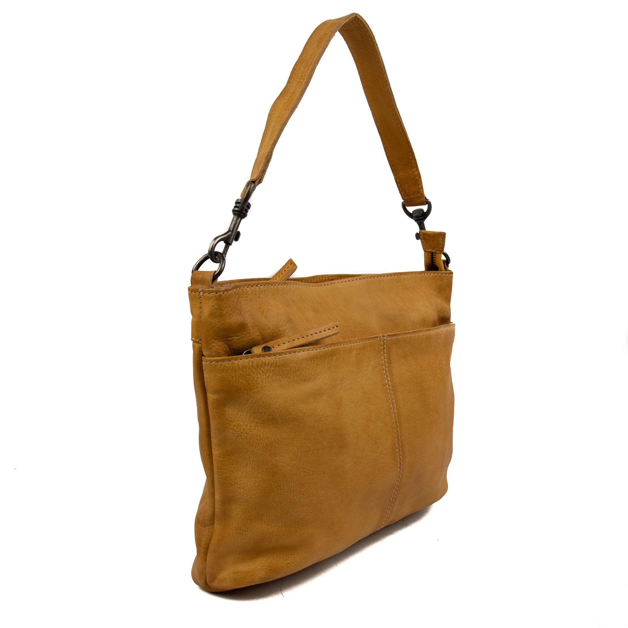Hand/shoulder bag 'Angelica' yellow - CP 1536