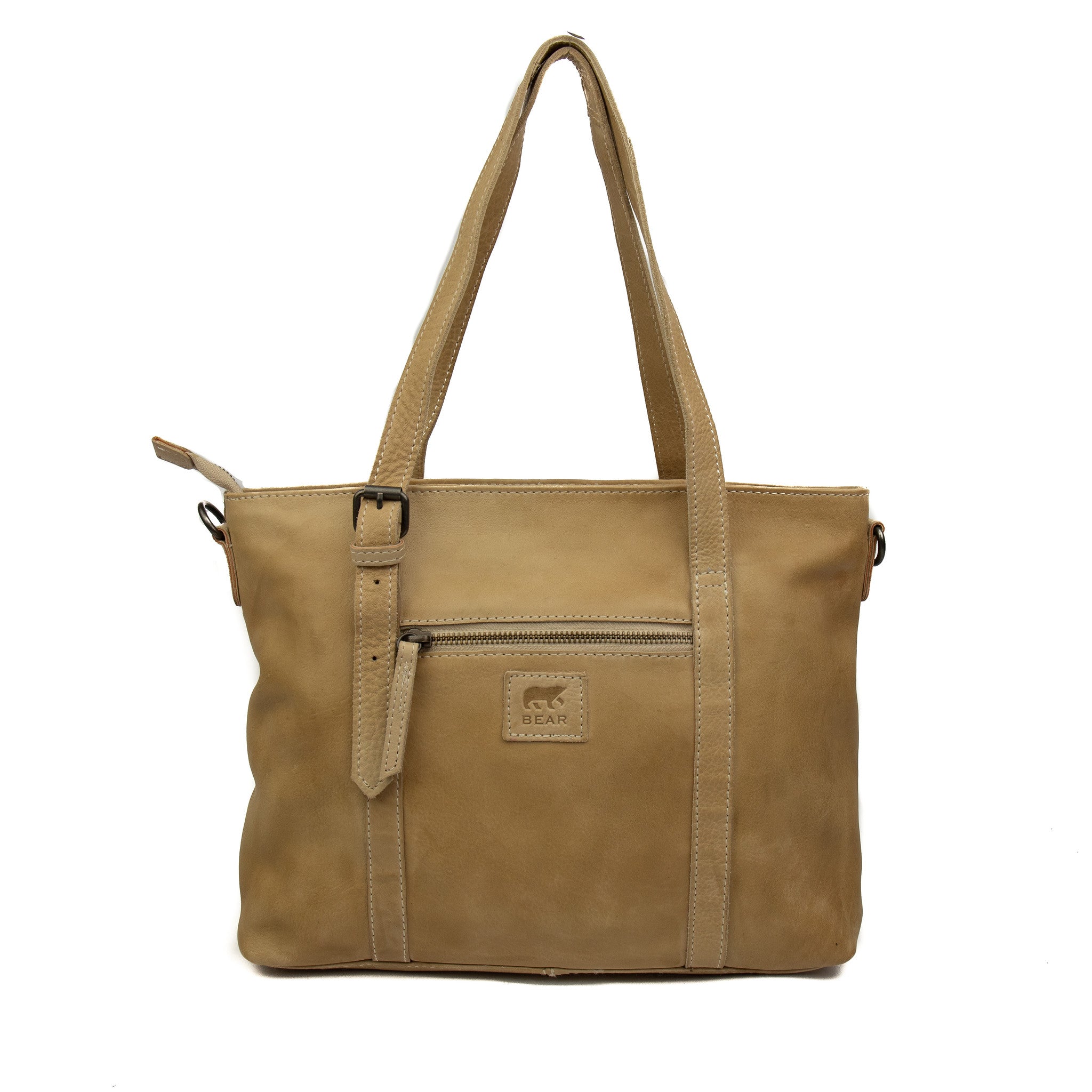 Hand/shoulder bag 'Anja' beige - CL 36739