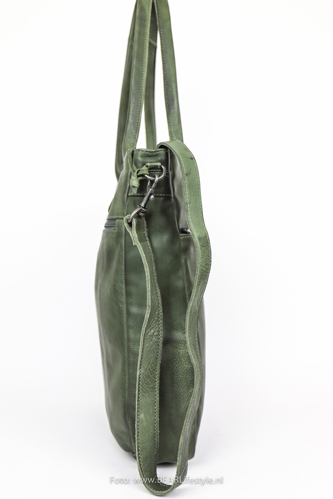 Hand/shoulder bag 'Becky' green - CP 1767