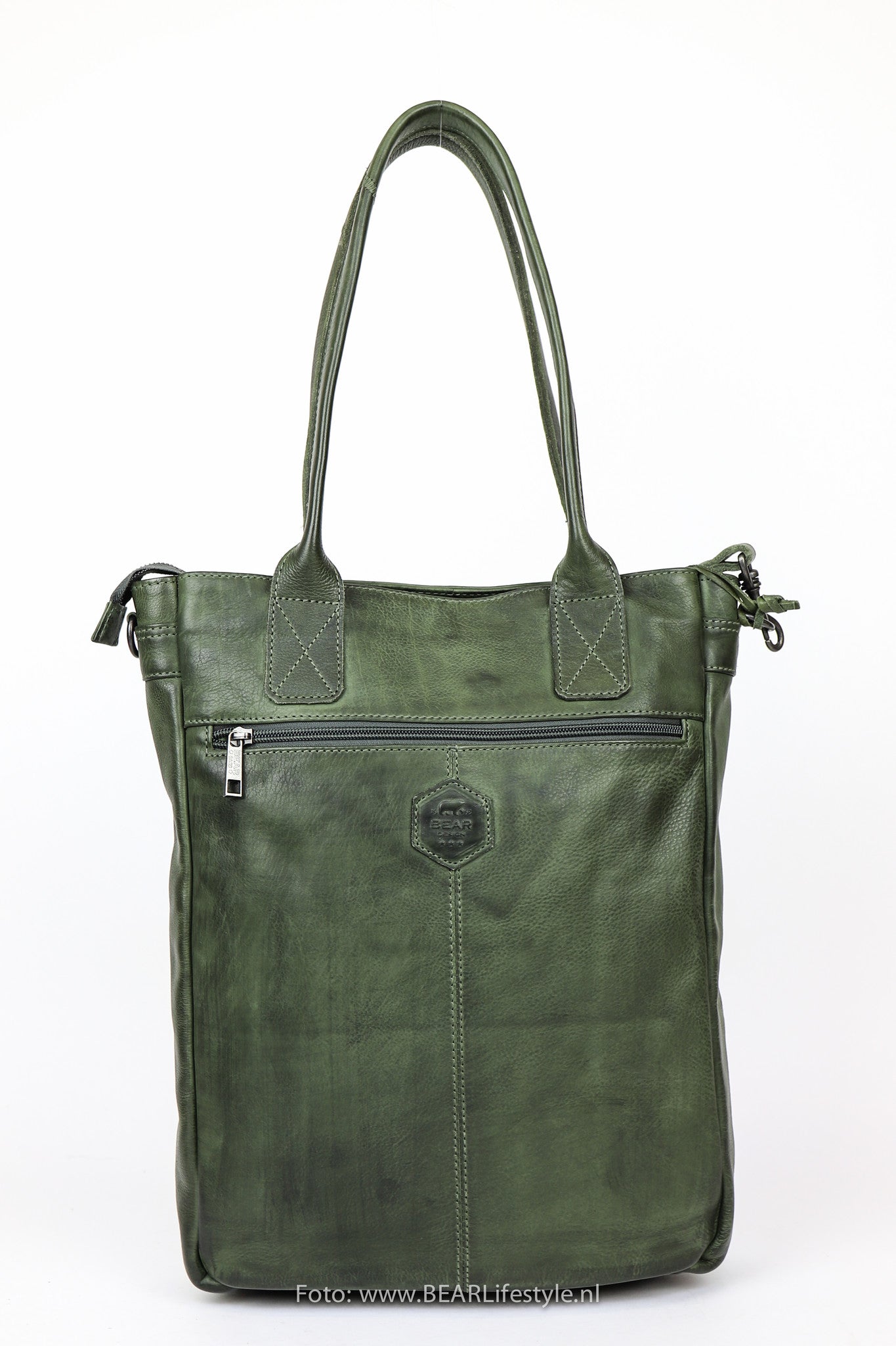 Hand/shoulder bag 'Becky' green - CP 1767