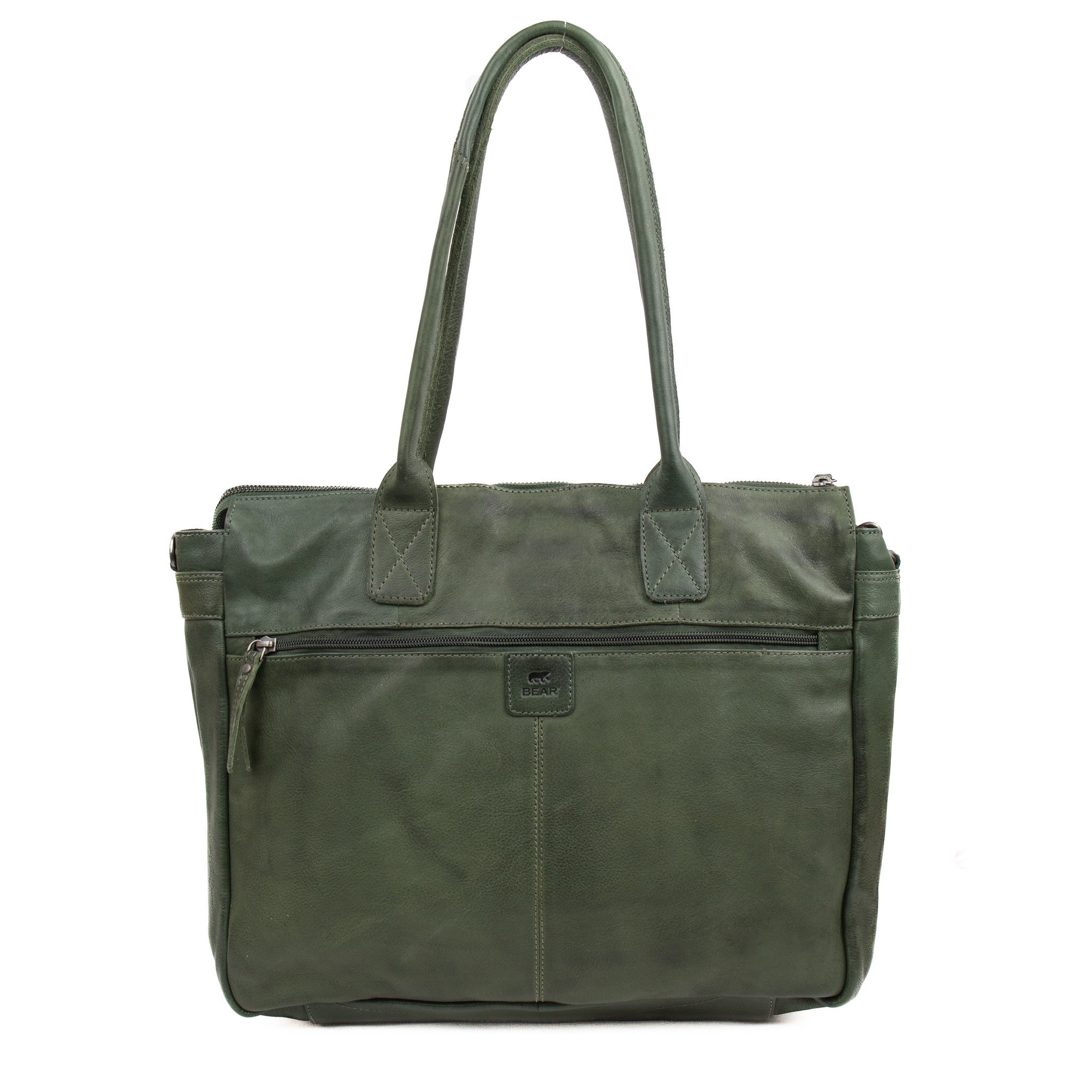 Hand/shoulder bag 'Binni' green - CP 1657