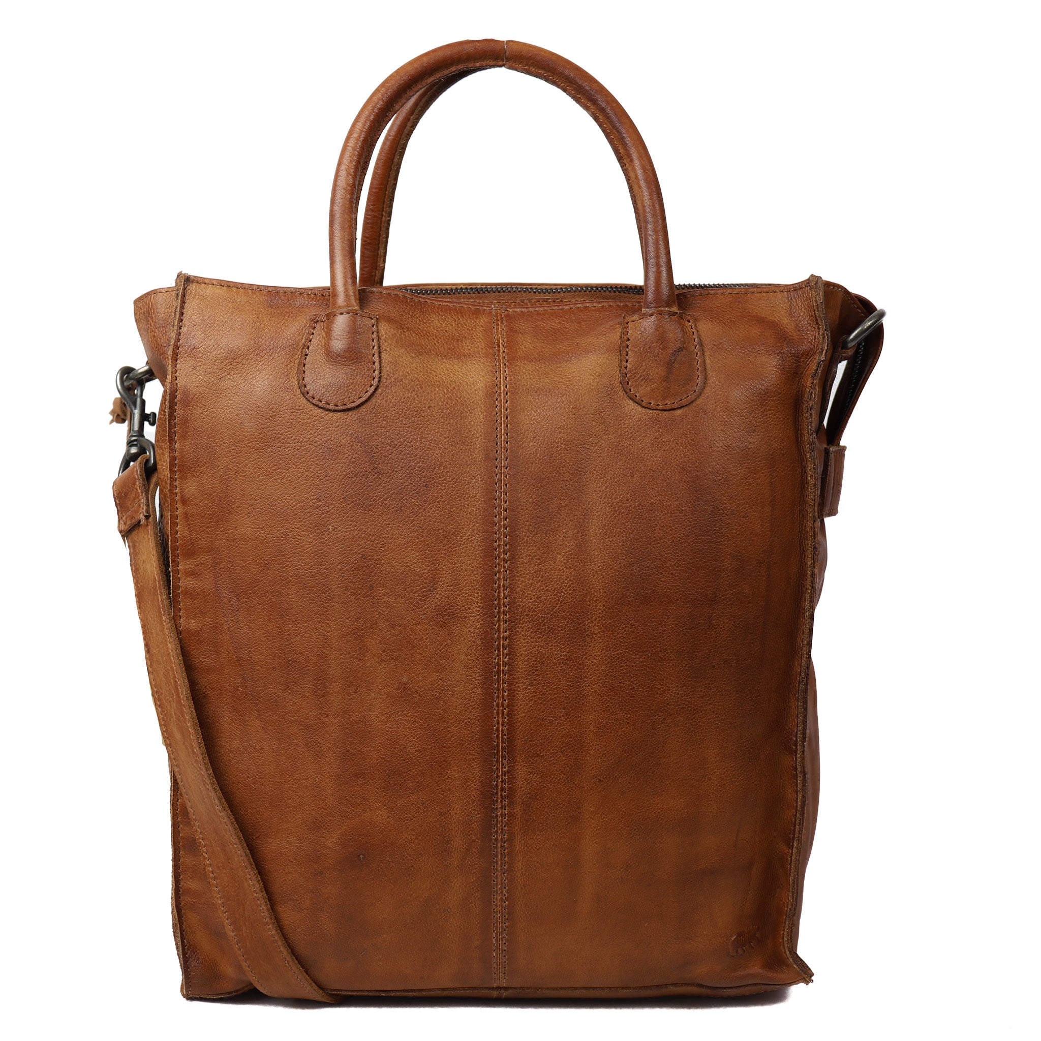 Hand/shoulder bag 'Bonnie XL' cognac - CP 2208
