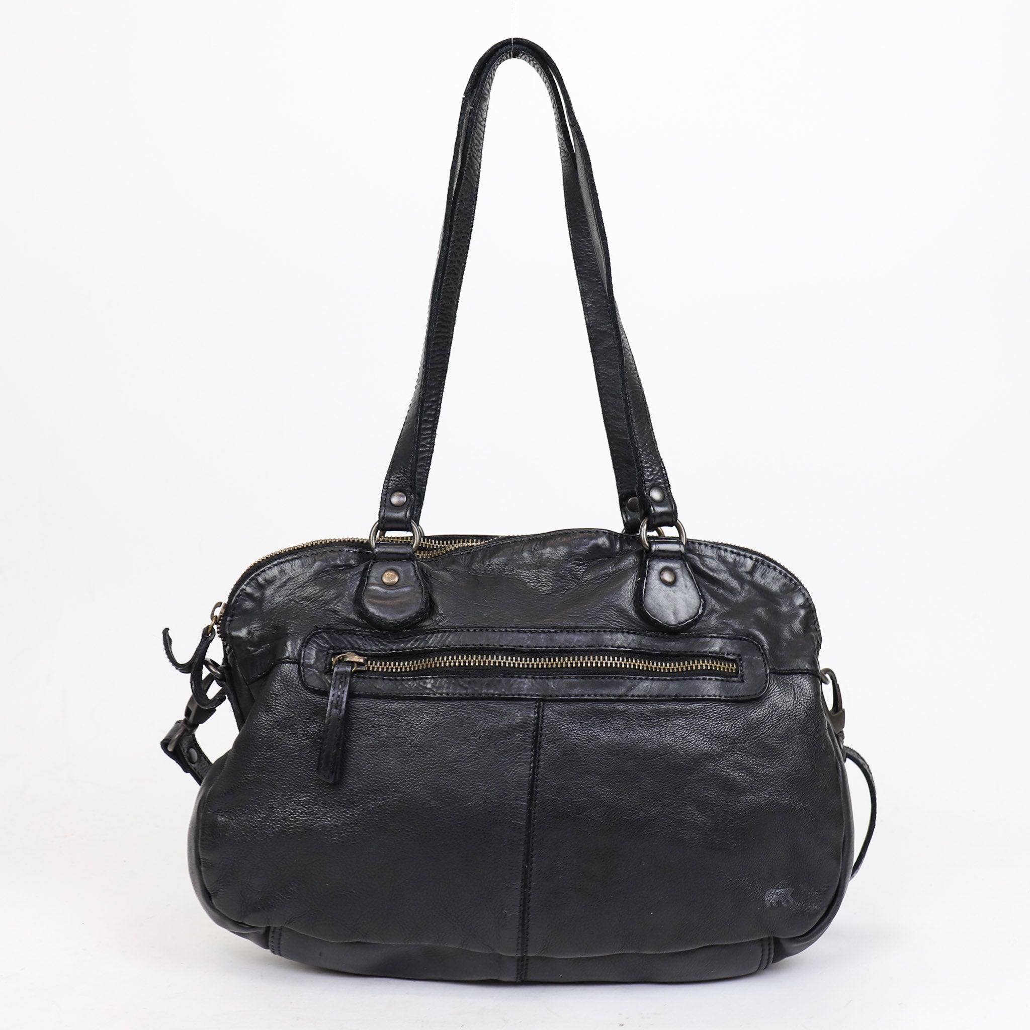 Hand/shoulder bag 'Lieke' black - CL 40085