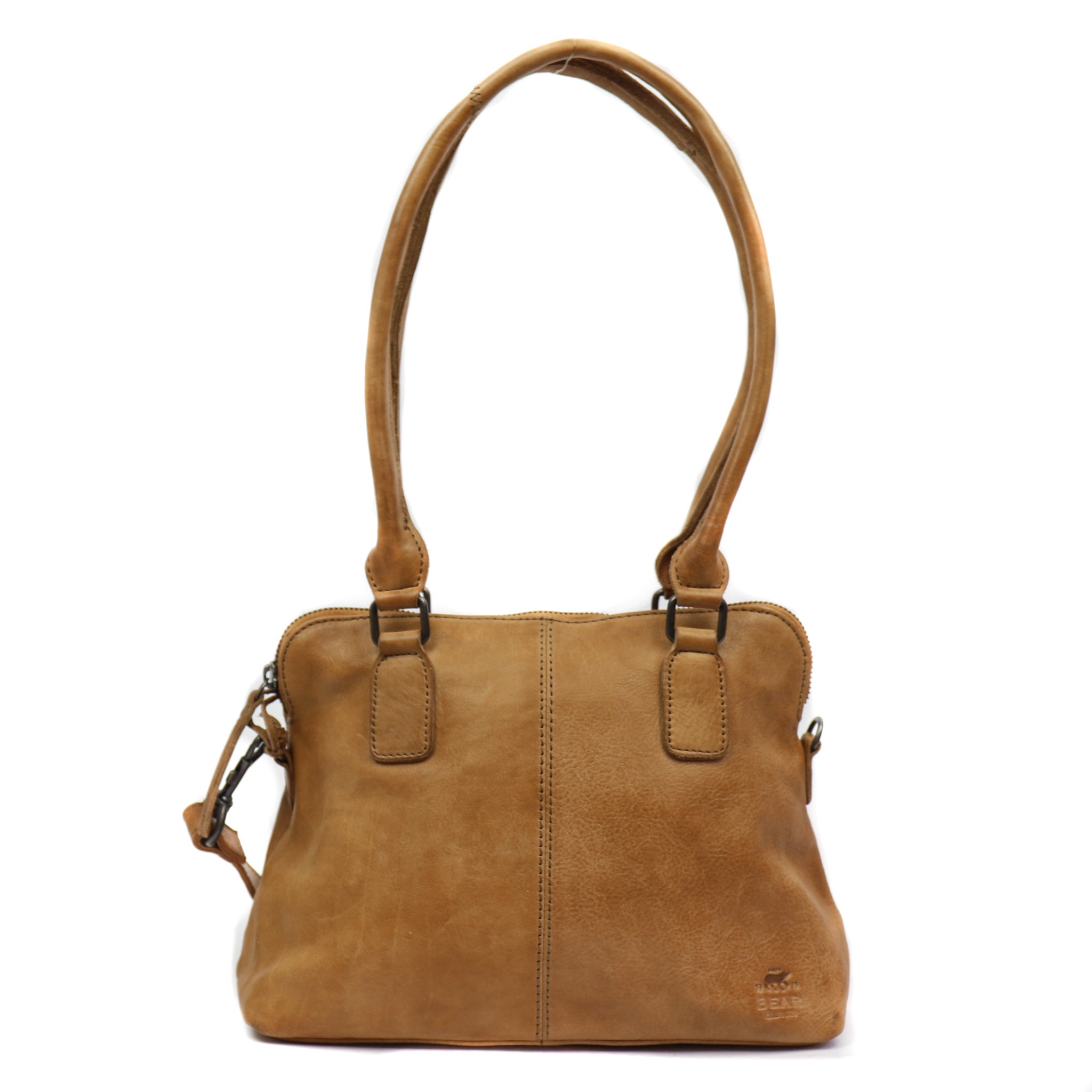 Handbag/shoulder bag 'Petra' taupe - CP 1792