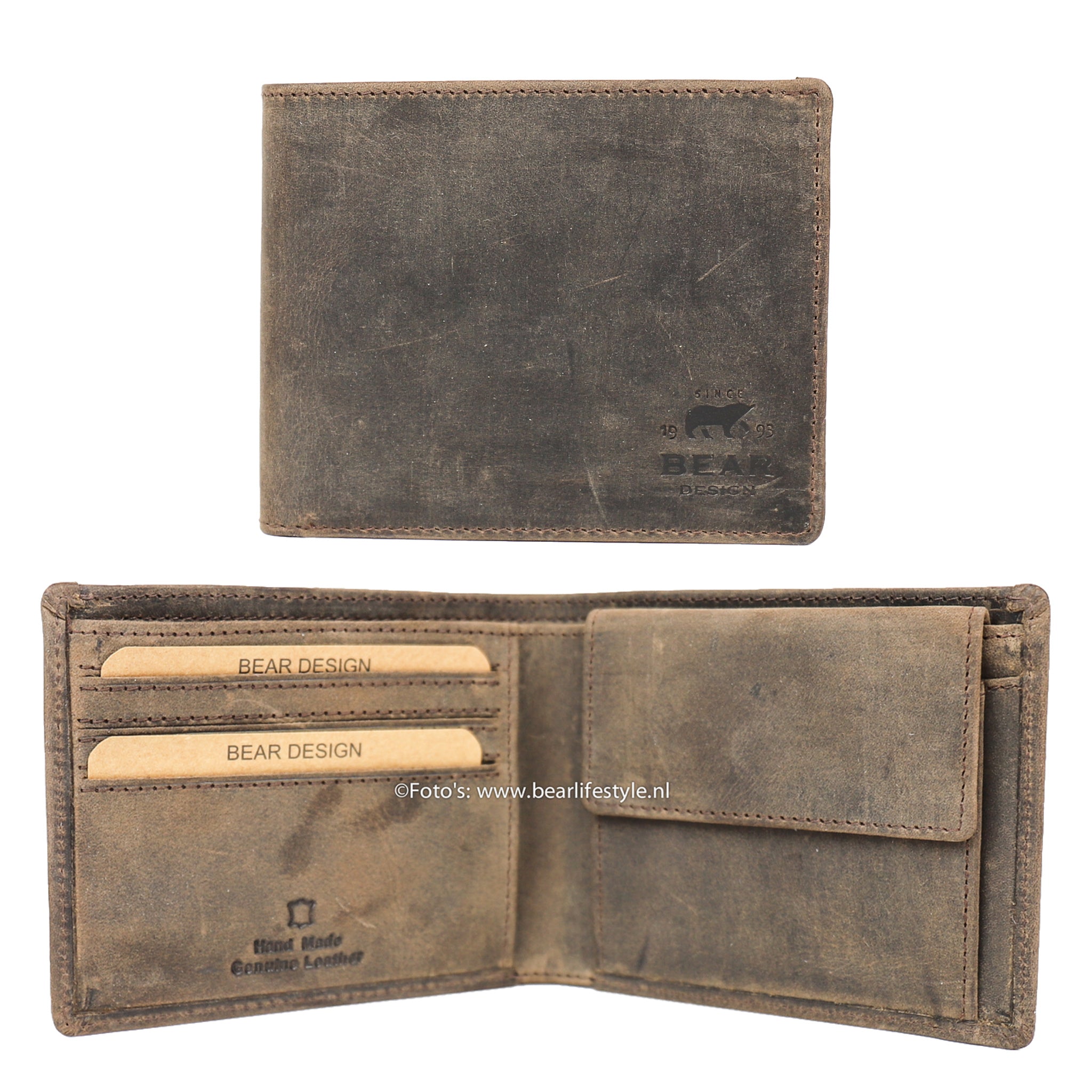 Billfold 'Kevin' brown - HD 2595